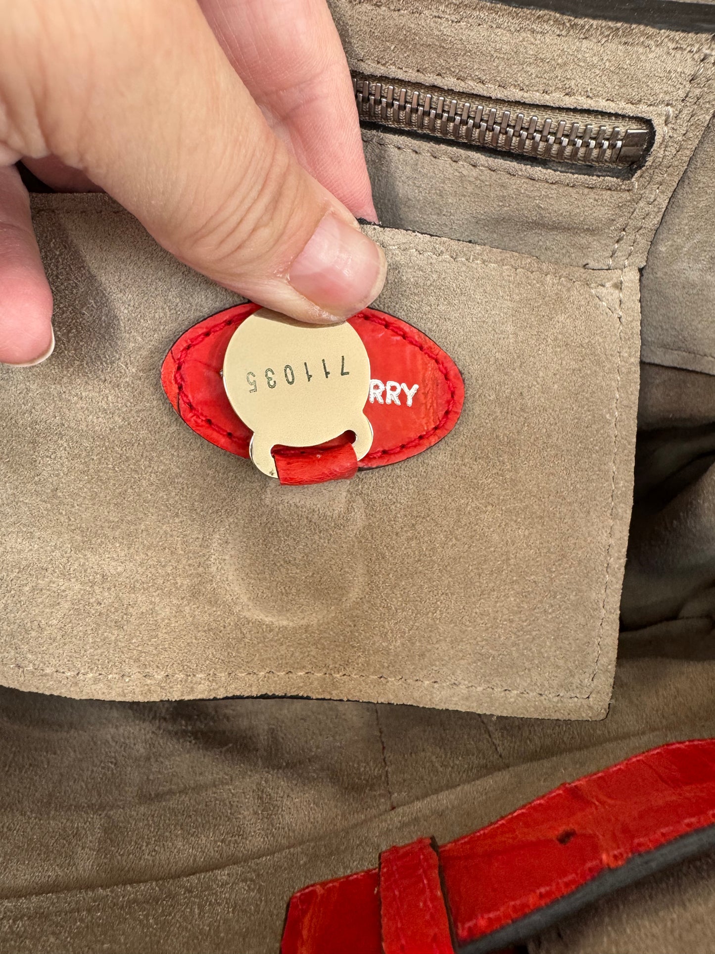 Mulberry Bayswater - Tomato Red Patent