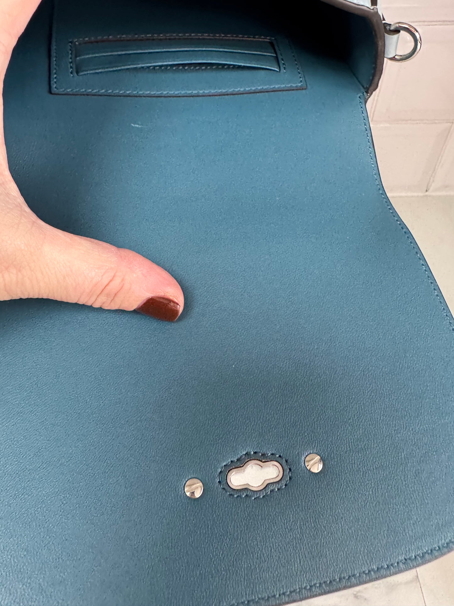 Mulberry Darley Satchel - Cloud