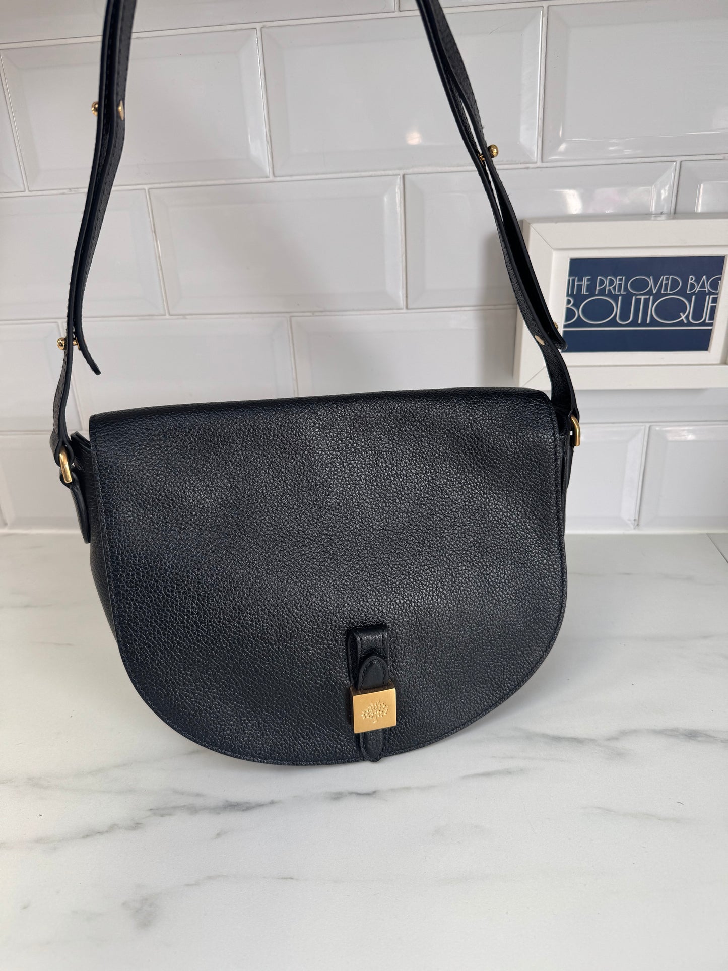 Mulberry Small Tessie Satchel - Black