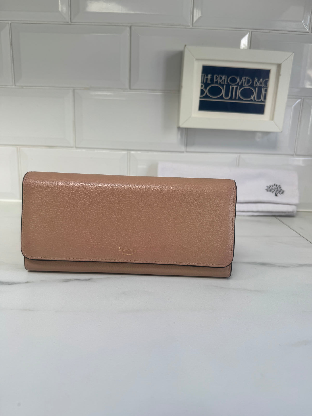 Mulberry Continental Wallet - Rosewater