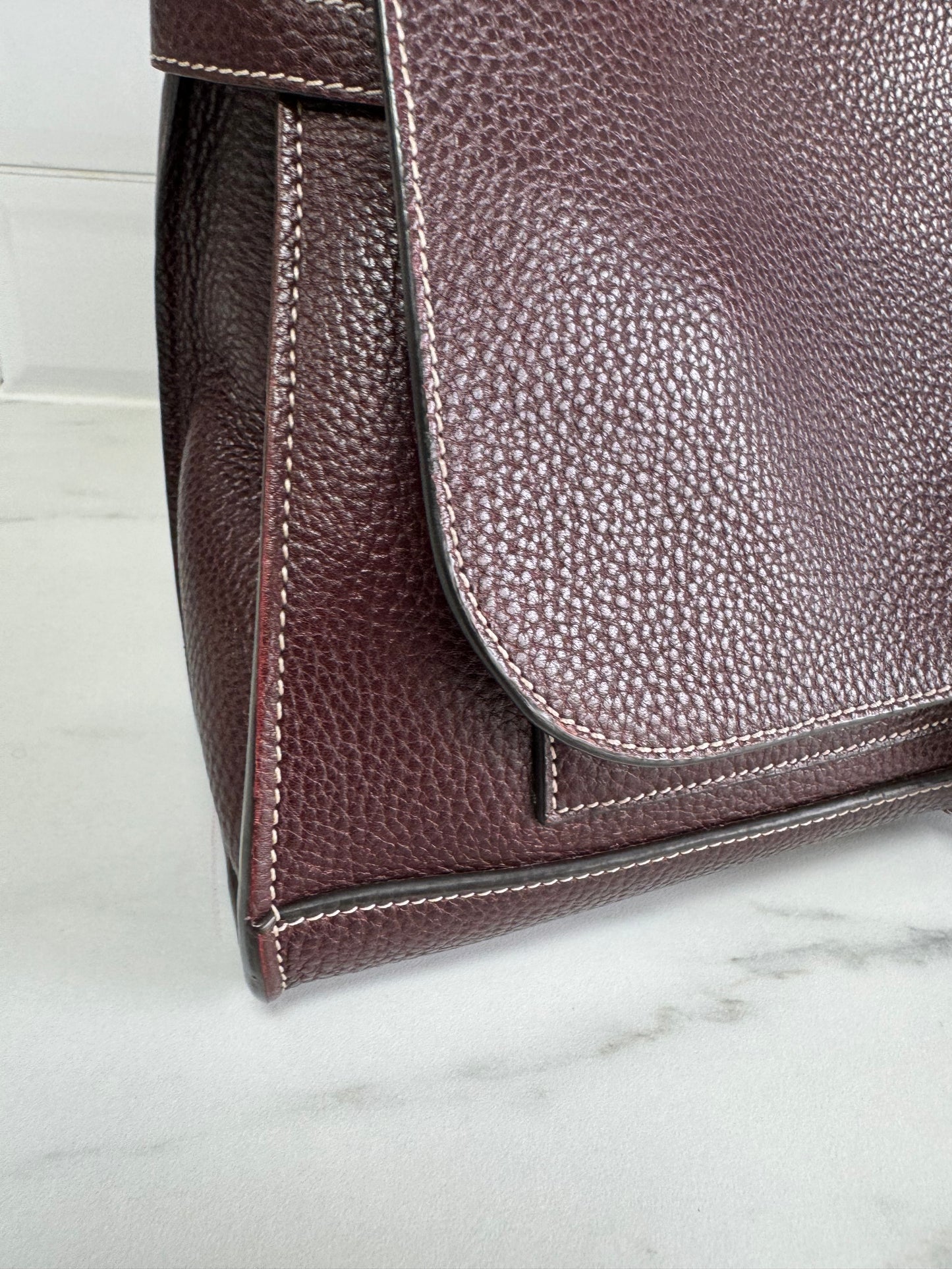 Mulberry Chiltern Satchel - Oxblood