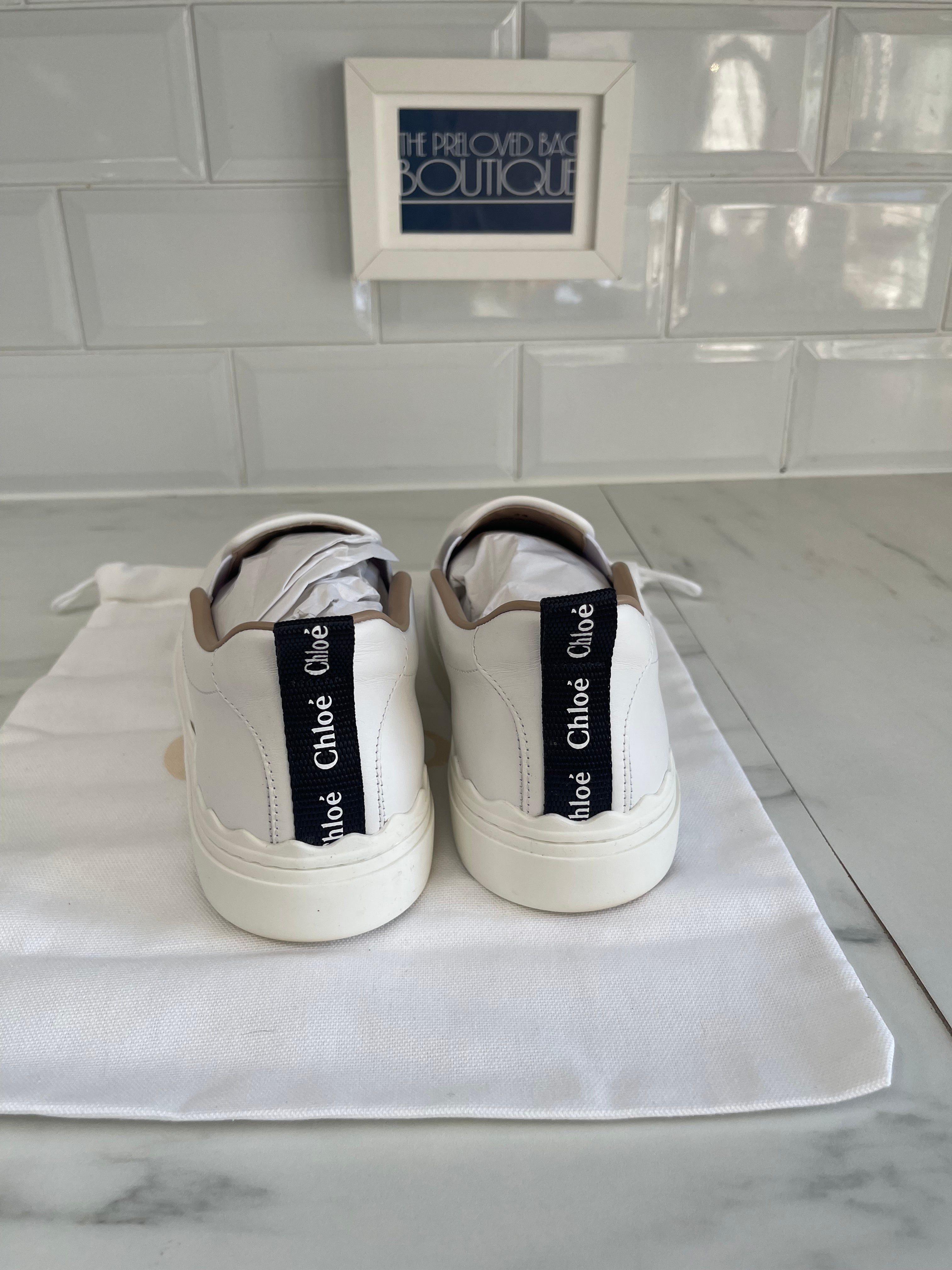 Chloe Lauren Sneakers White