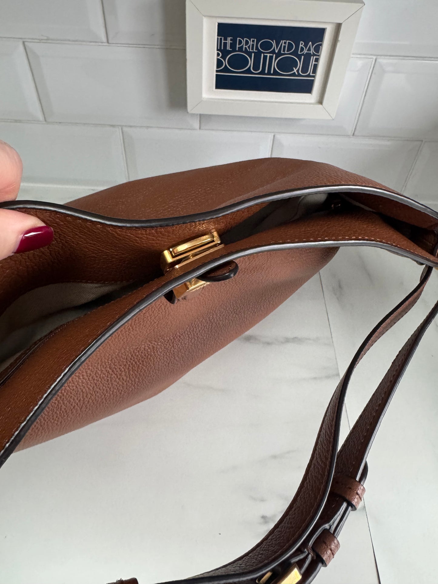 Mulberry Tessie Hobo - Oak
