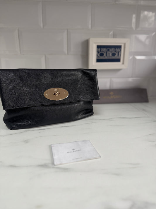 Mulberry Clemmie Clutch - Black