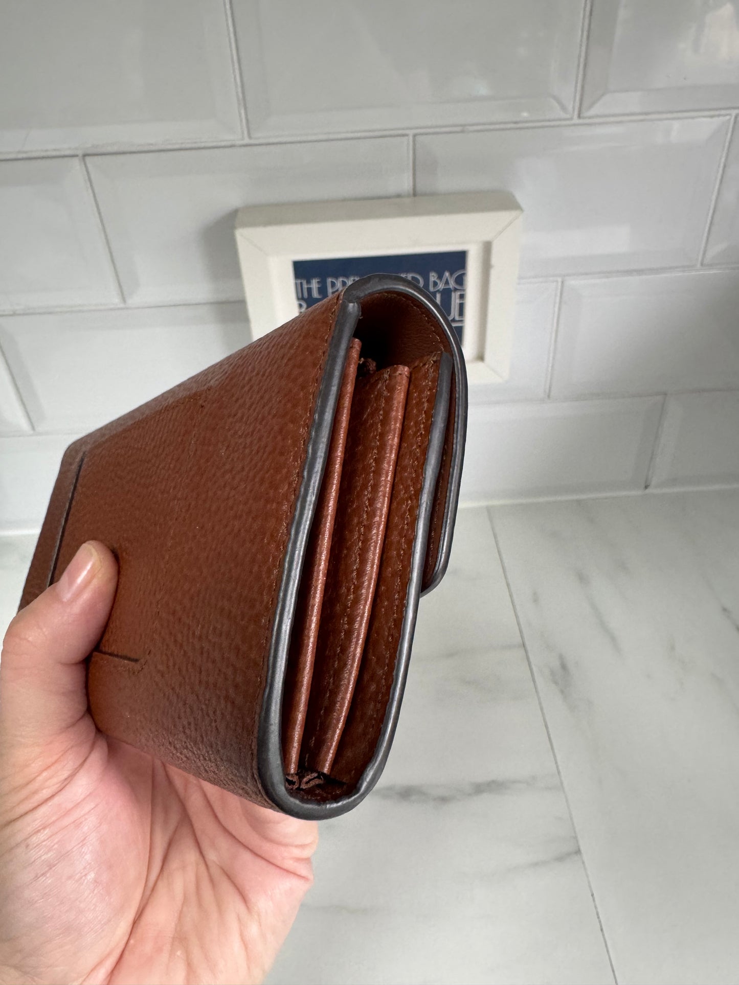 Mulberry Long Darley Wallet - Oak