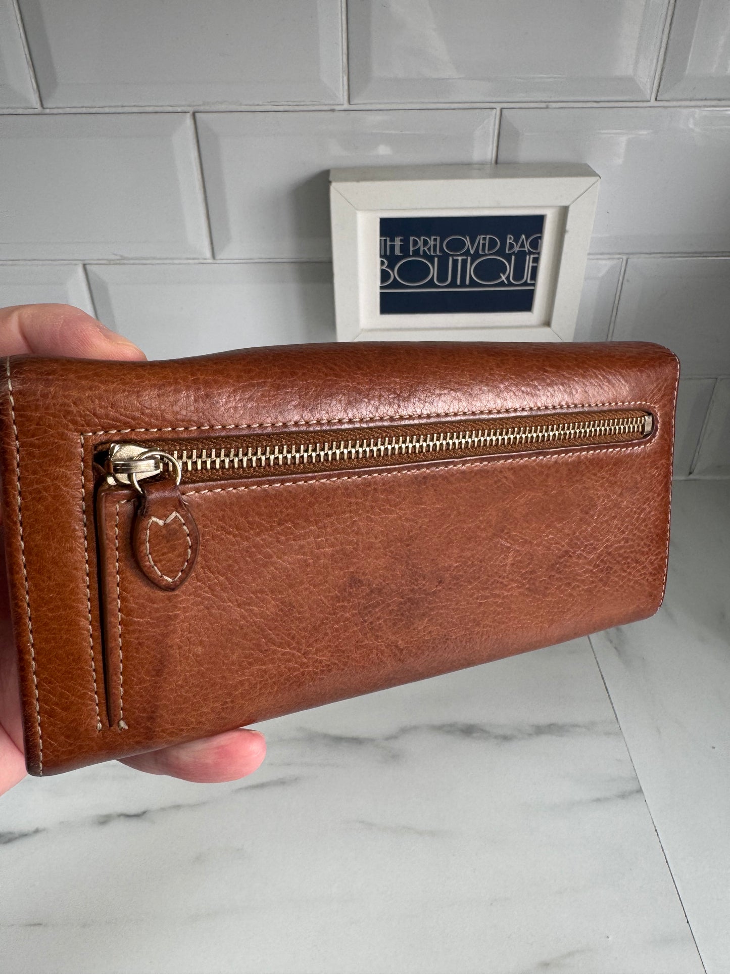 Mulberry Continental Purse - Oak