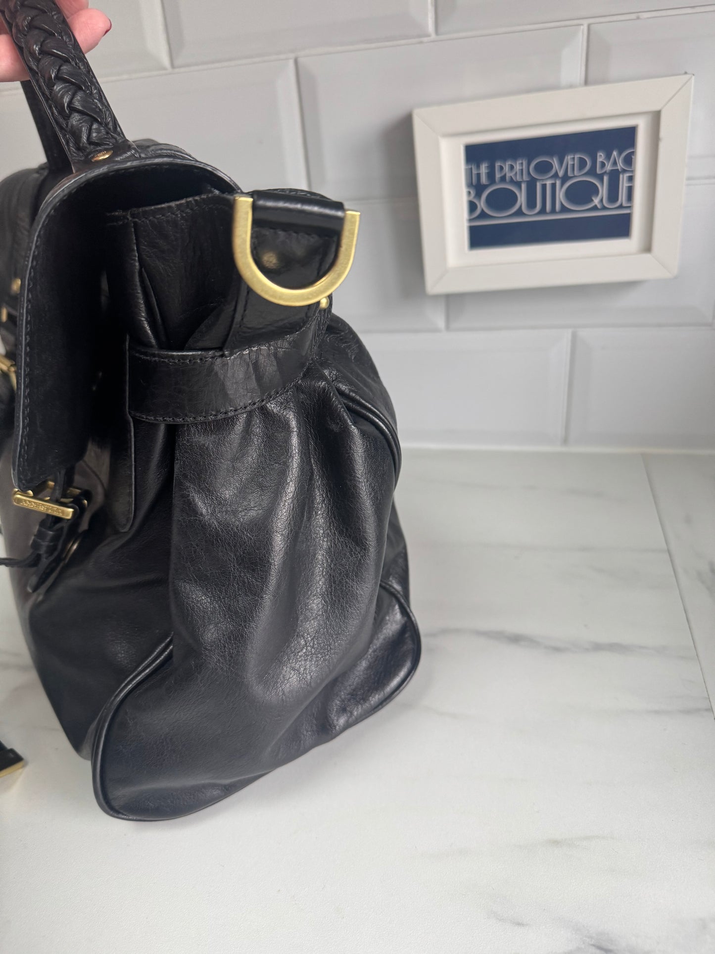 Mulberry Oversized Alexa - Black