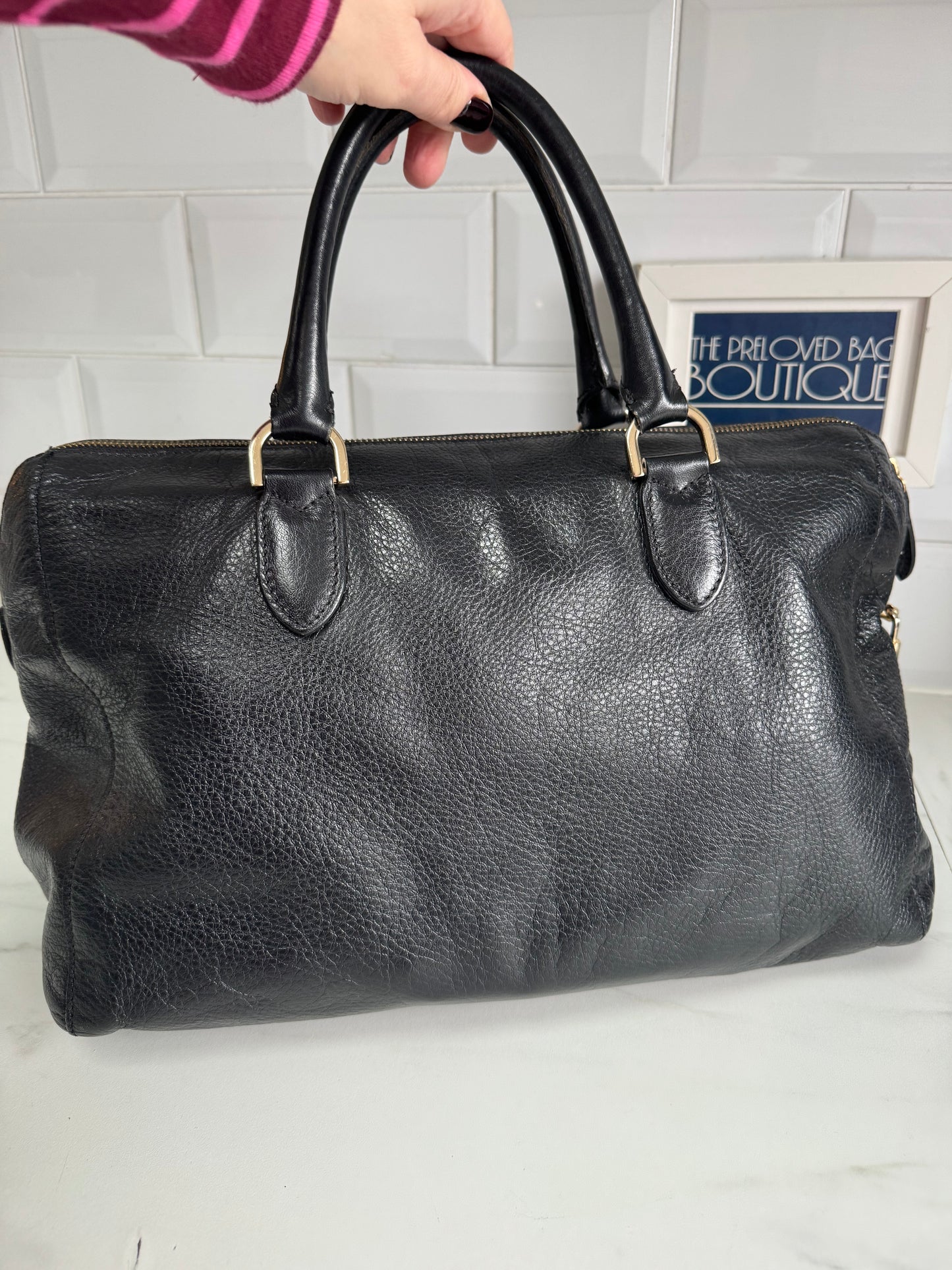 Mulberry Large Del Rey - Black