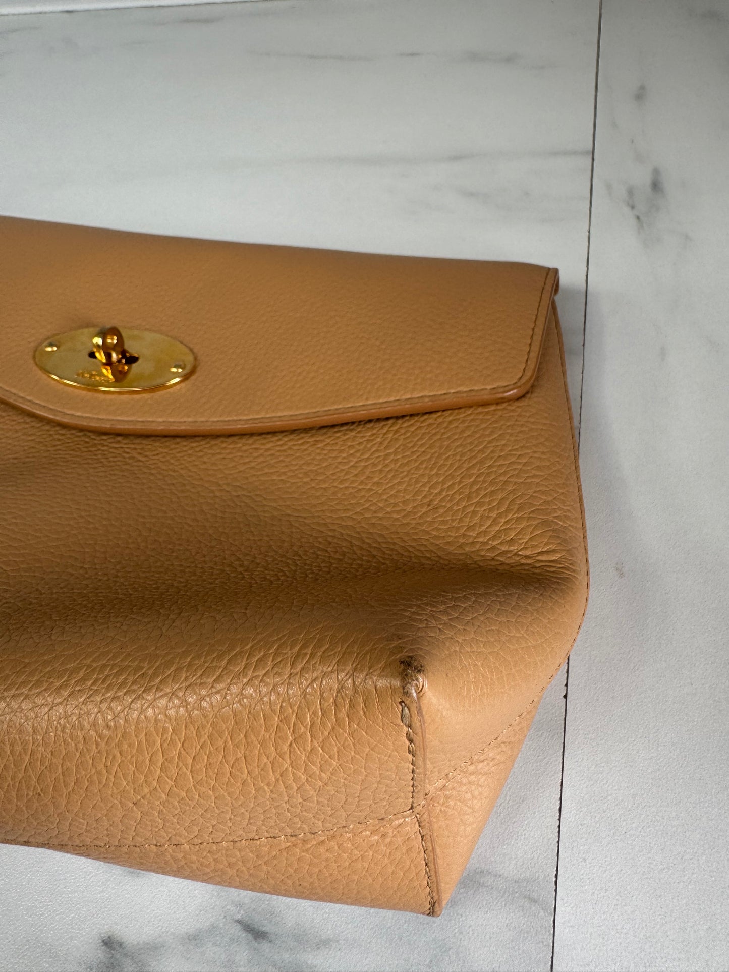 Mulberry Darley Cosmetic Pouch - Deer Brown
