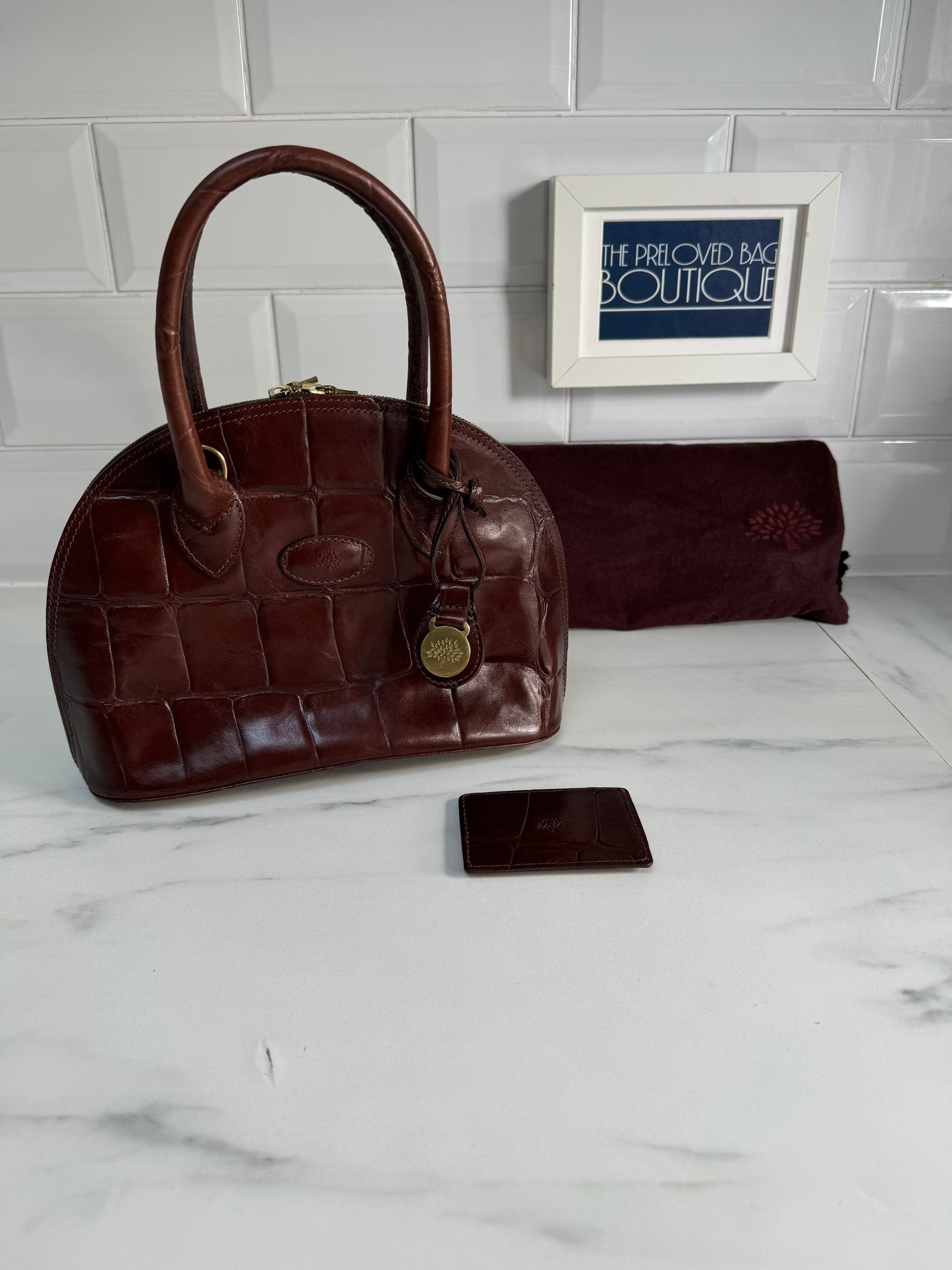 Mulberry Vintage Edbury - Chocolate Brown