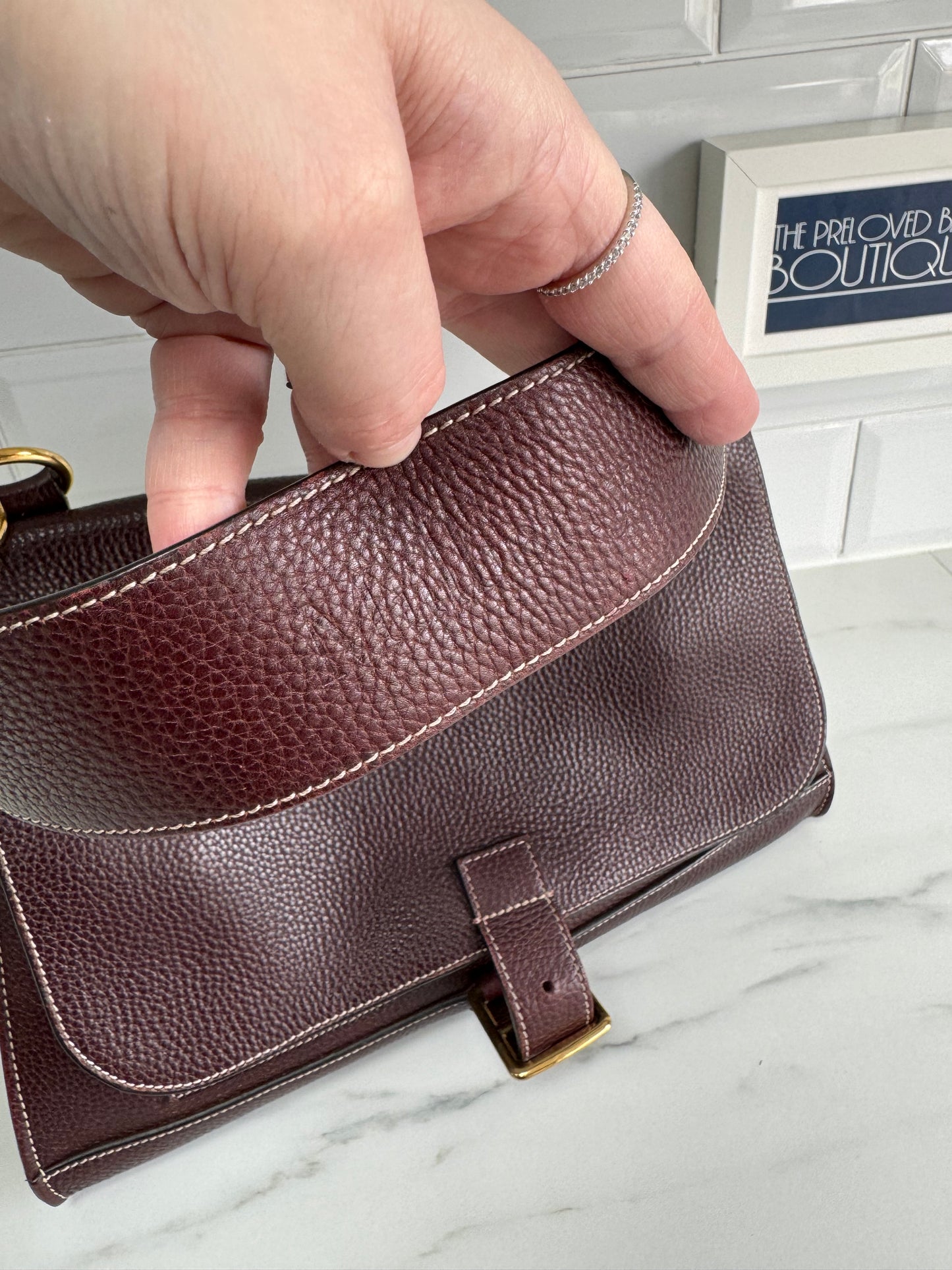 Mulberry Chiltern Satchel - Oxblood