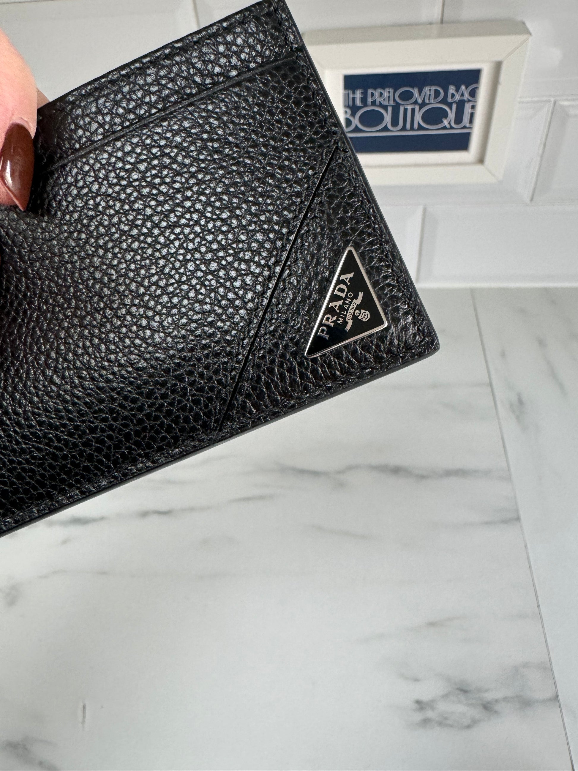 Prada Card Holder Black