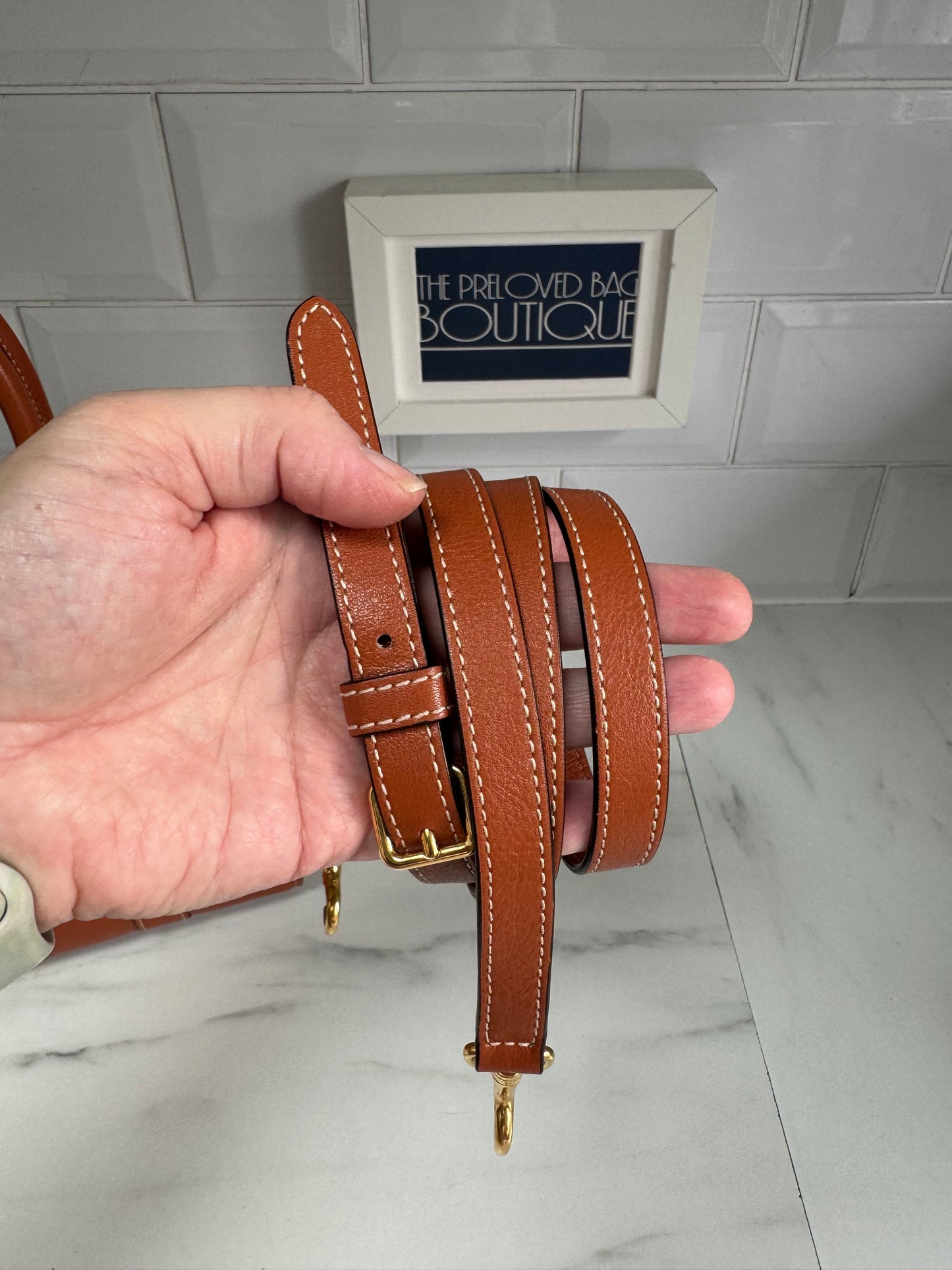 Mulberry Small Zipped Bayswater - Rust