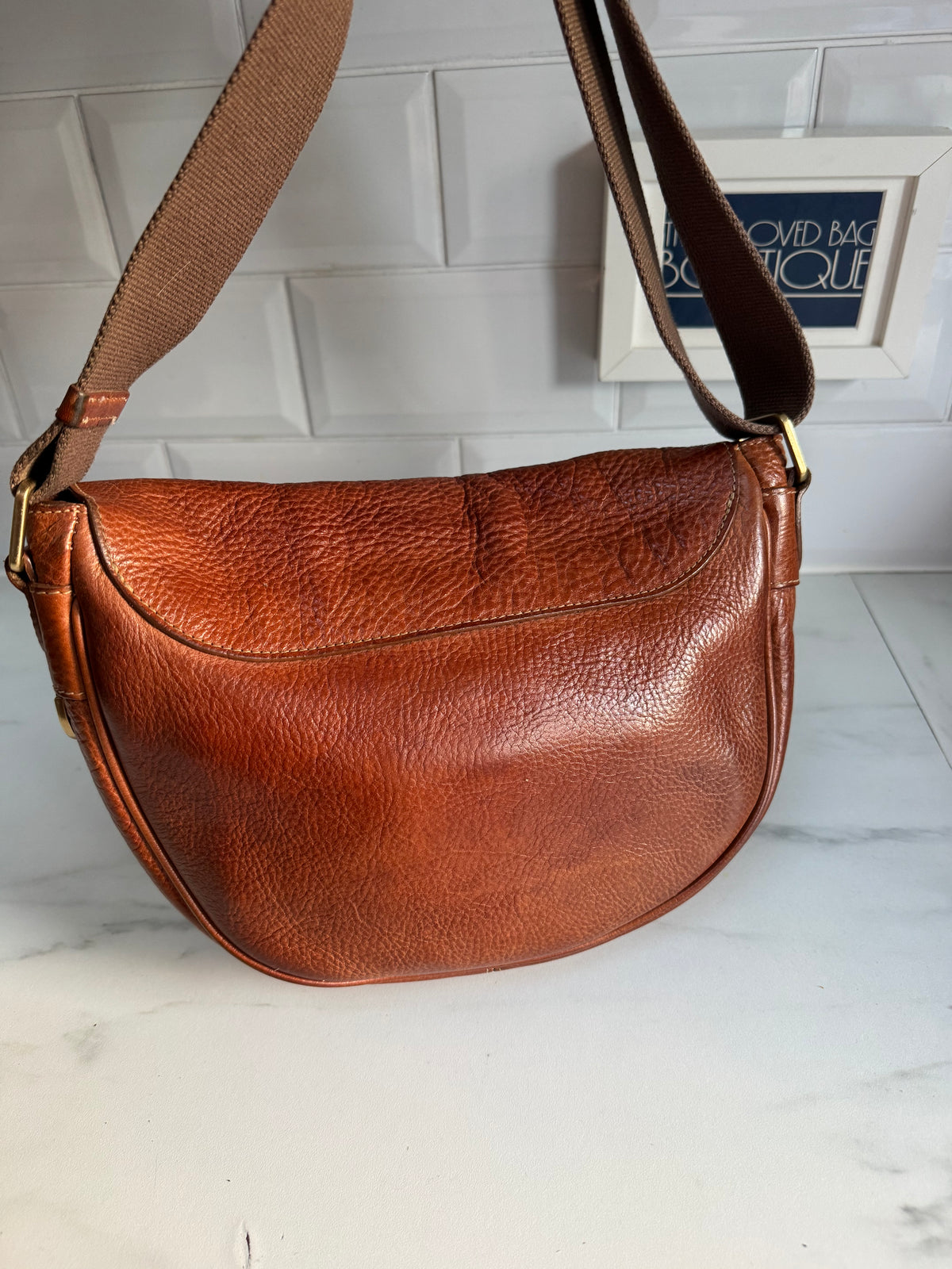 Mulberry Bonnie Satchel - Oak