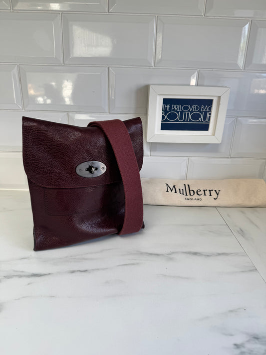 Mulberry Small Antony - Oxblood