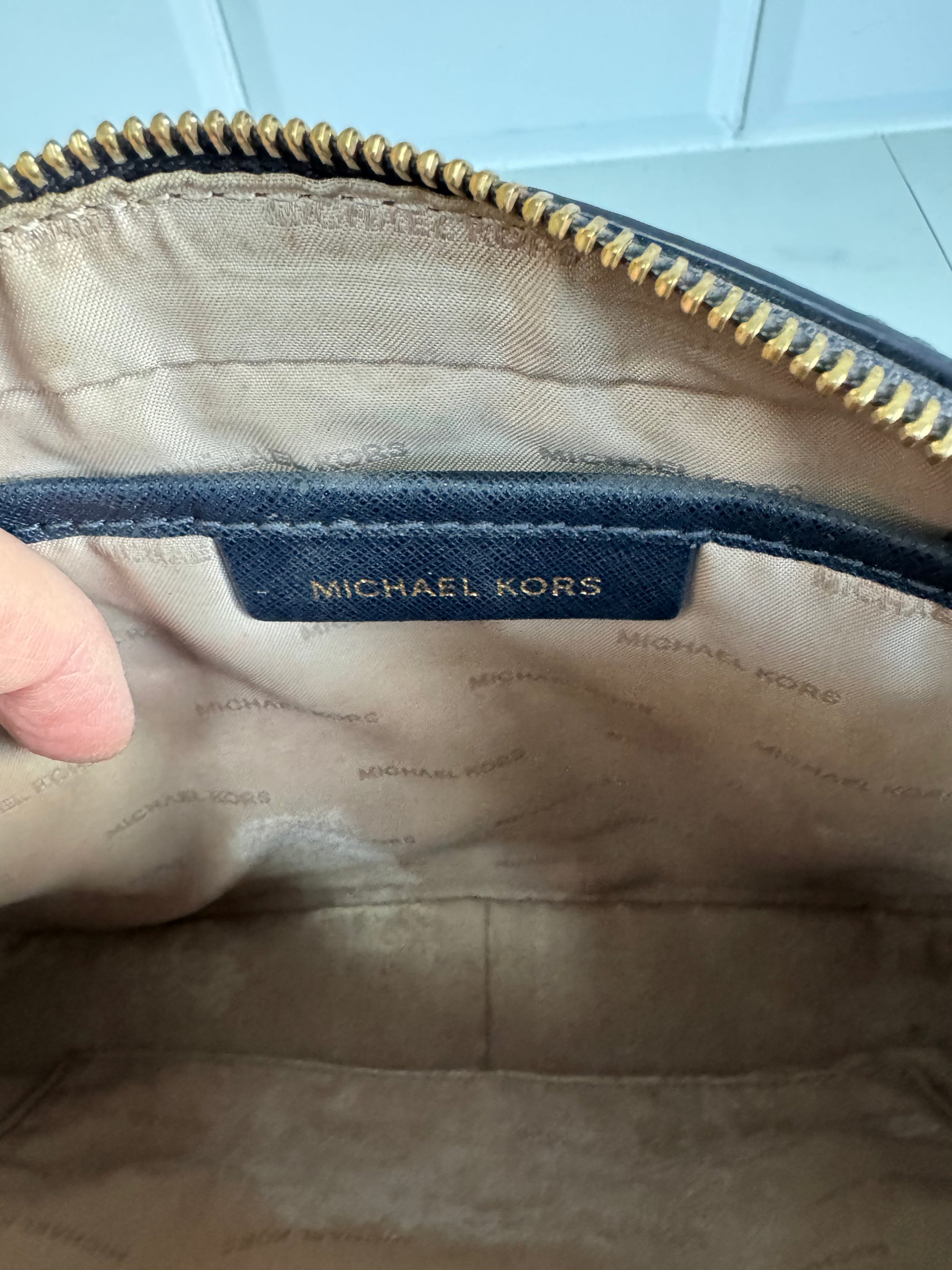 Michael kors jet set 2025 crossbody navy