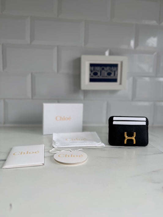 Chloé Marcie Card Holder - Black