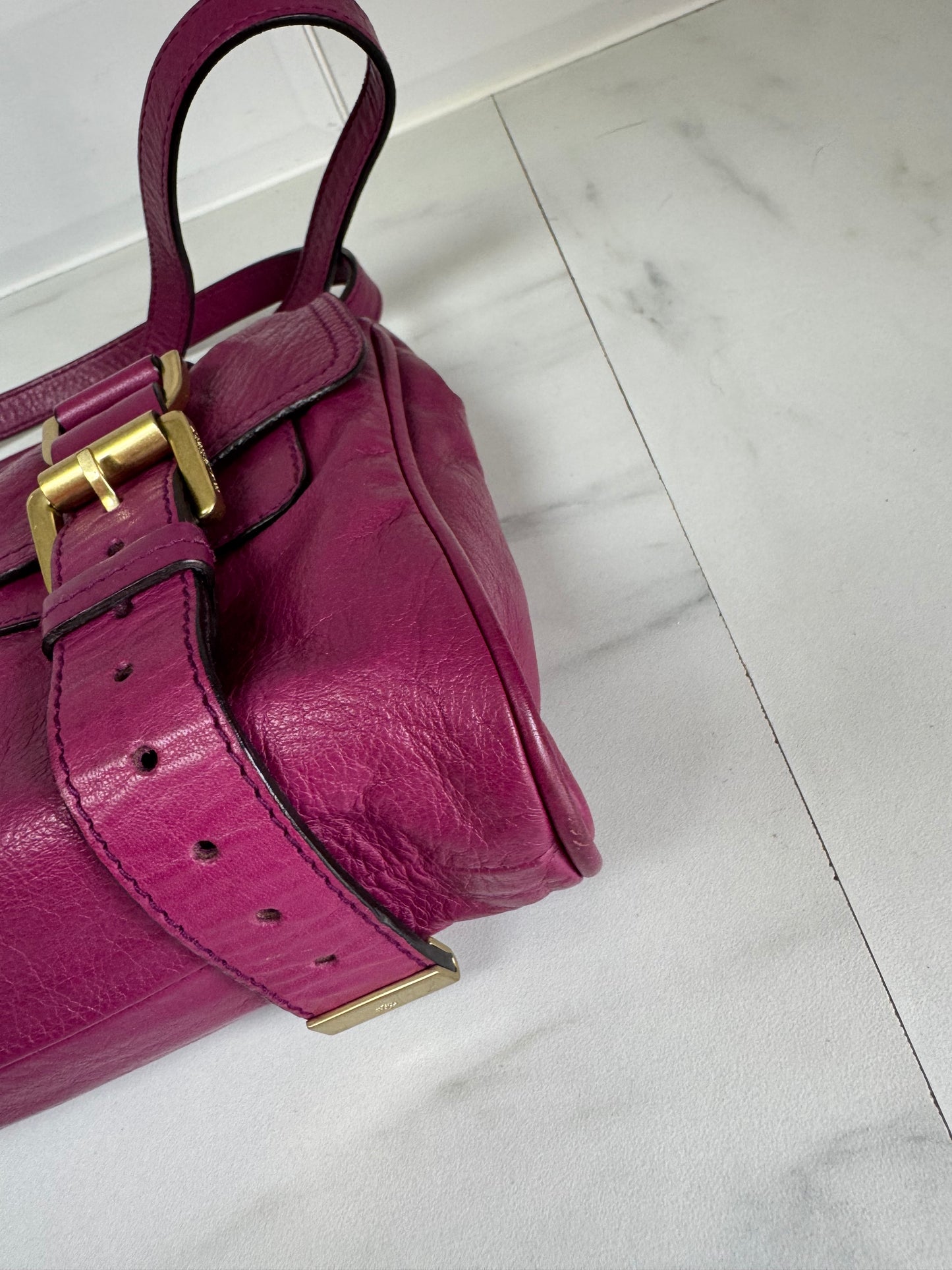 Mulberry Alexa Clutch - Plum