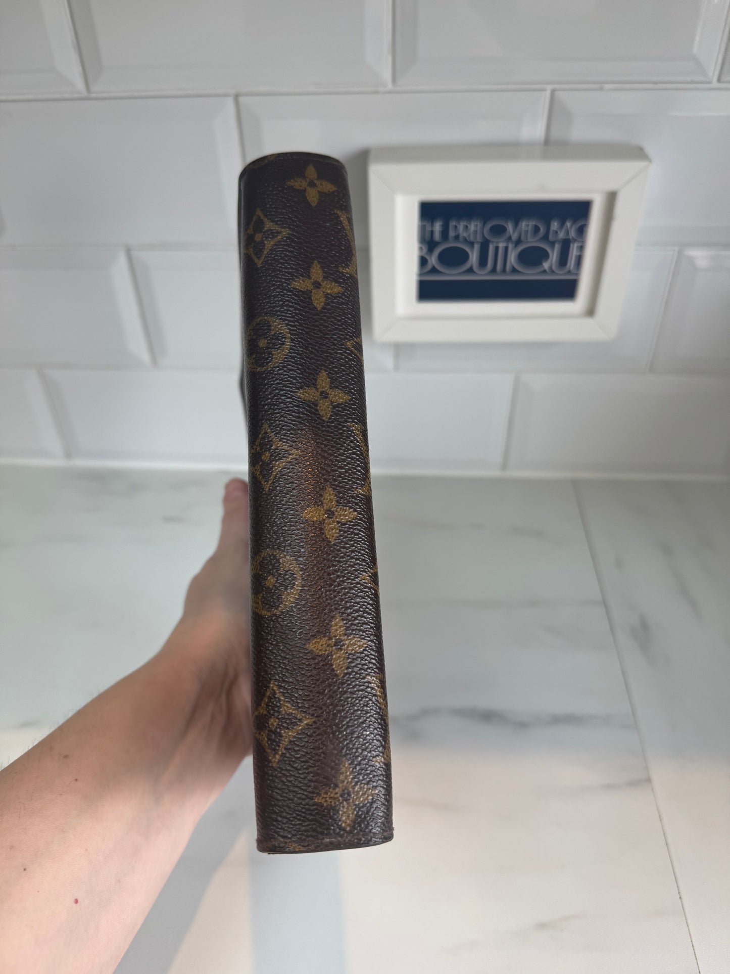 Louis Vuitton Large Ring Agenda Cover - Monogram Brown