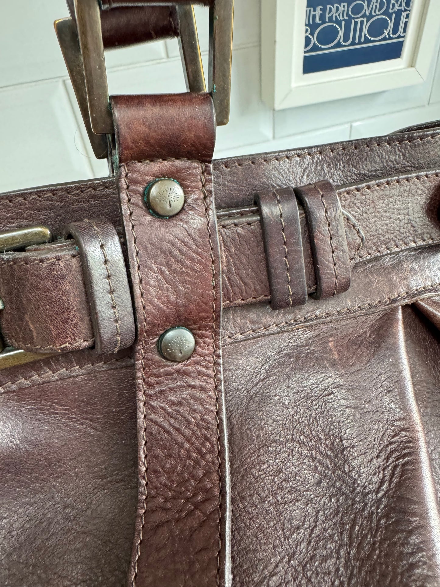 Mulberry Jacquetta - Chocolate Brown