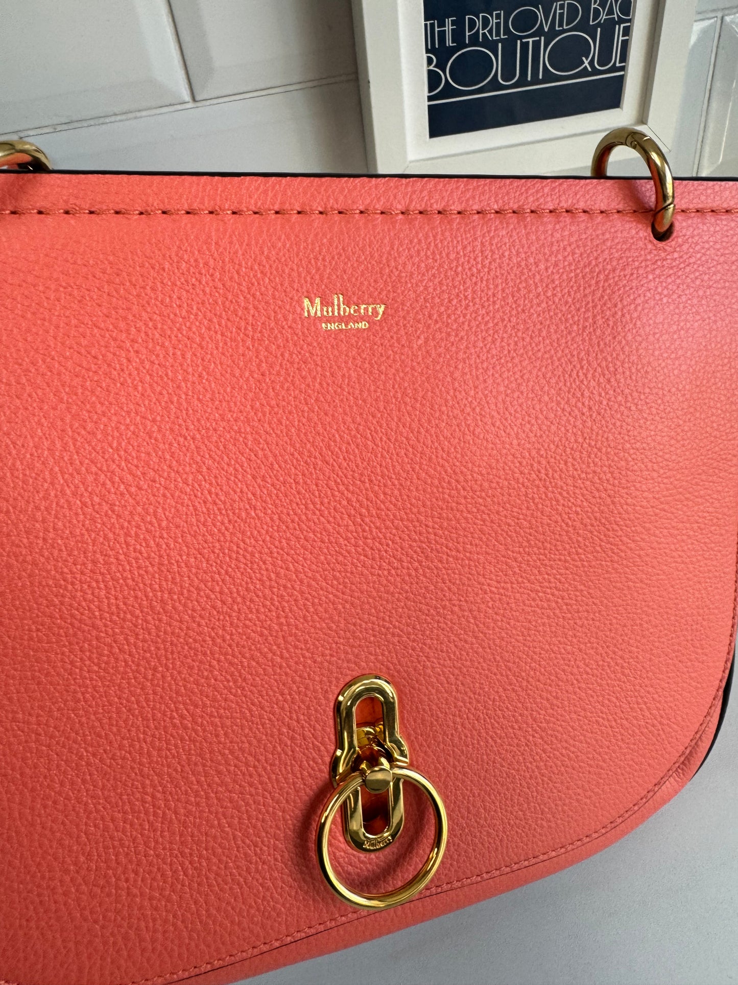 Mulberry Large Amberley - Coral