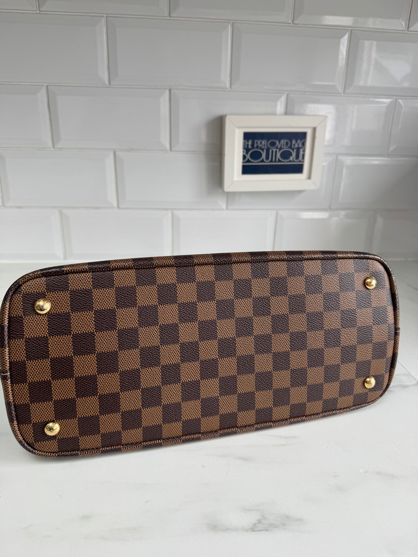 Louis Vuitton Kensington Tote - Damier Ebene