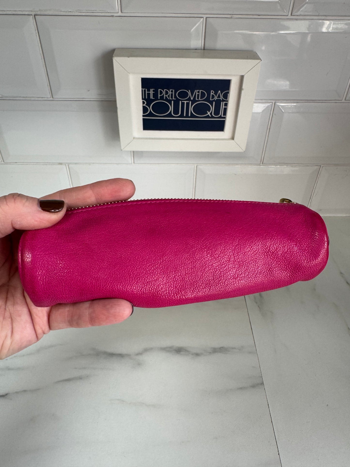 Mulberry Pencil Case/Make up Bag - Pink