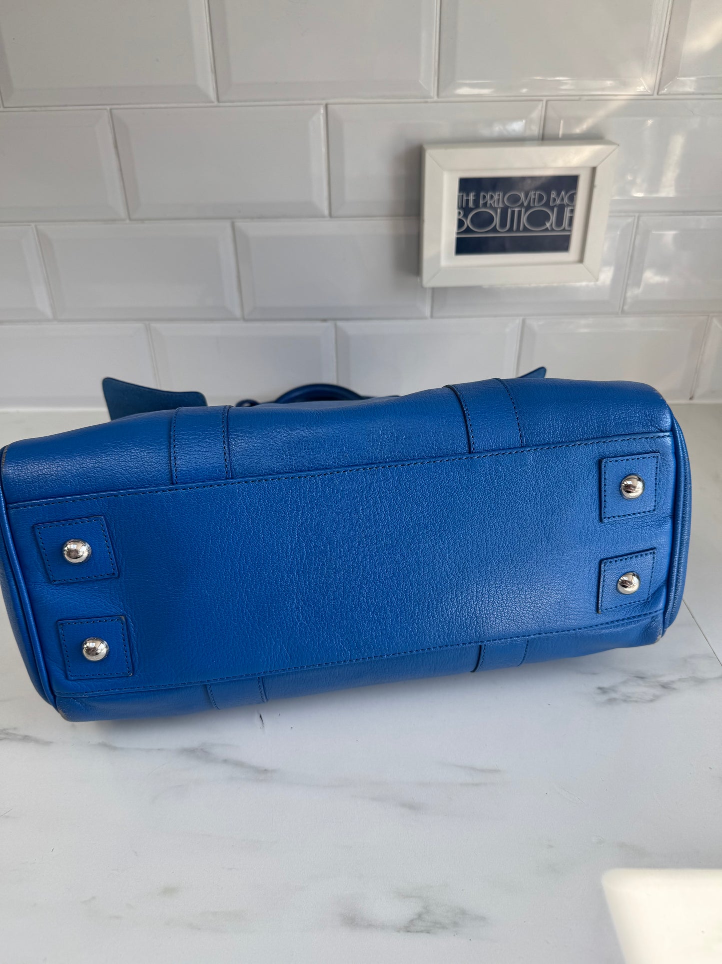 Mulberry Heritage Bayswater - Electric Blue