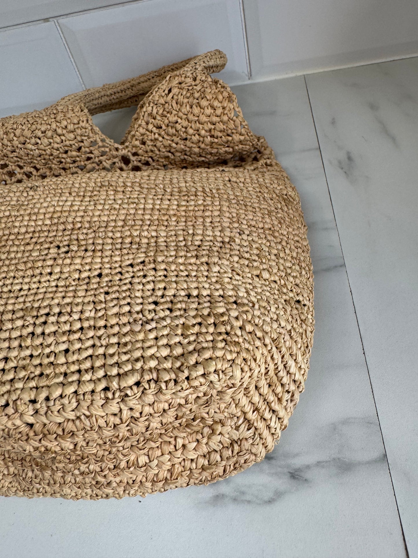 Stella McCartney Rafia Bag - Beige