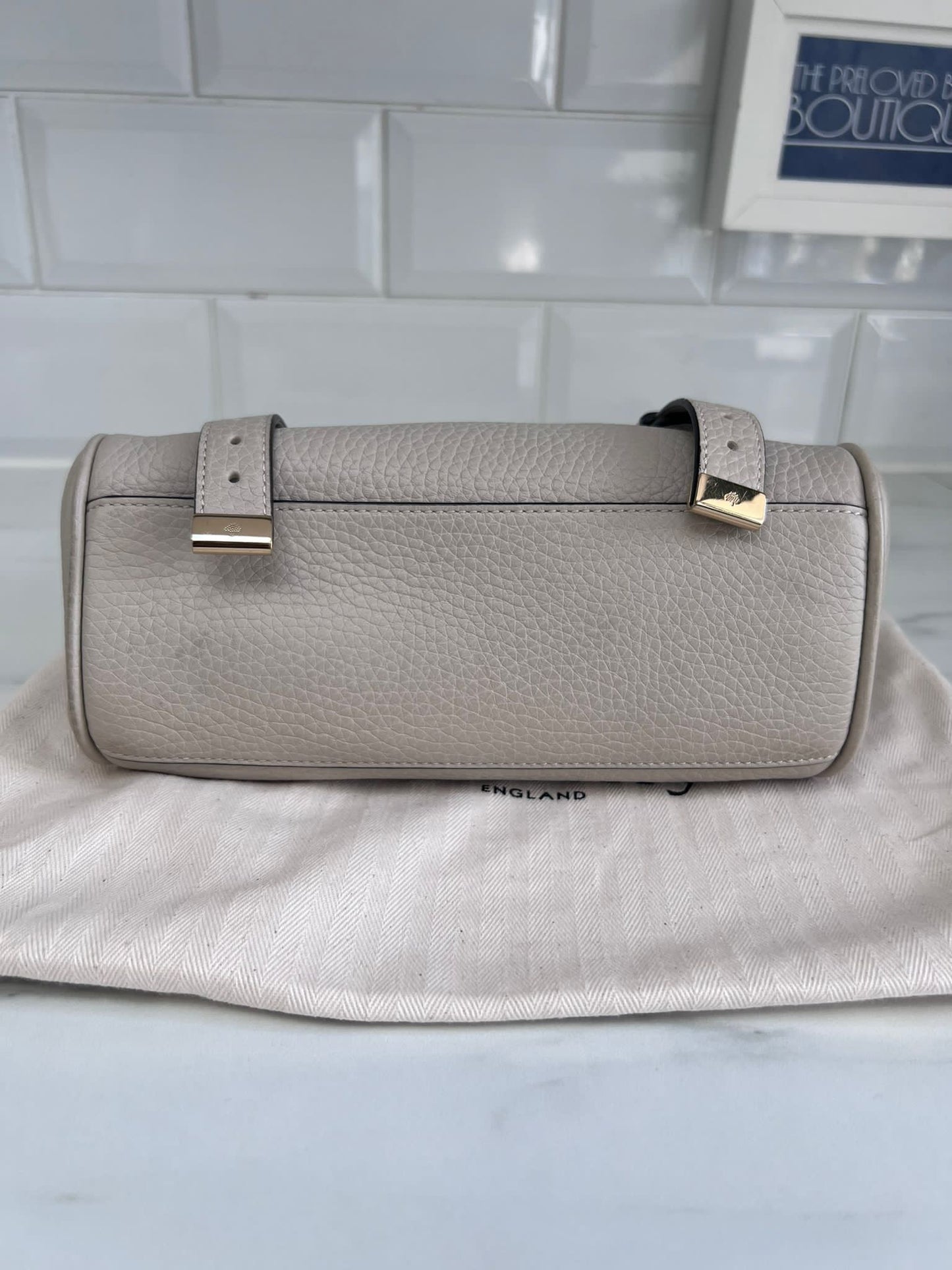 Mulberry Mini Alexa - Chalk