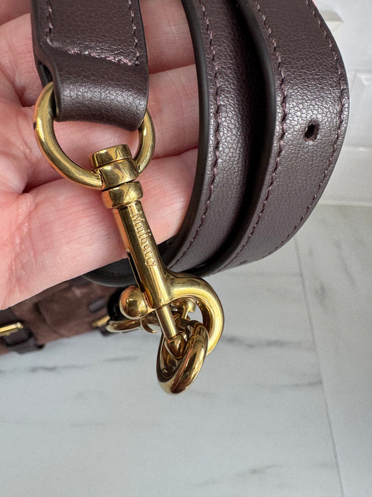 Mulberry Small Roxanne  - Chocolate