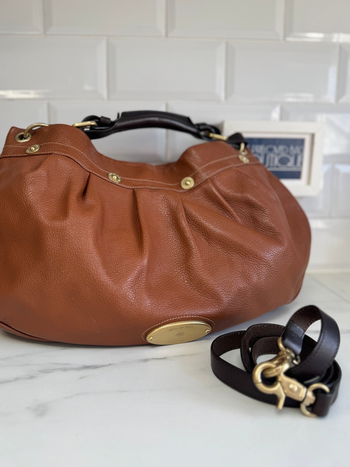 Mulberry Mitzy East West Hobo - Oak