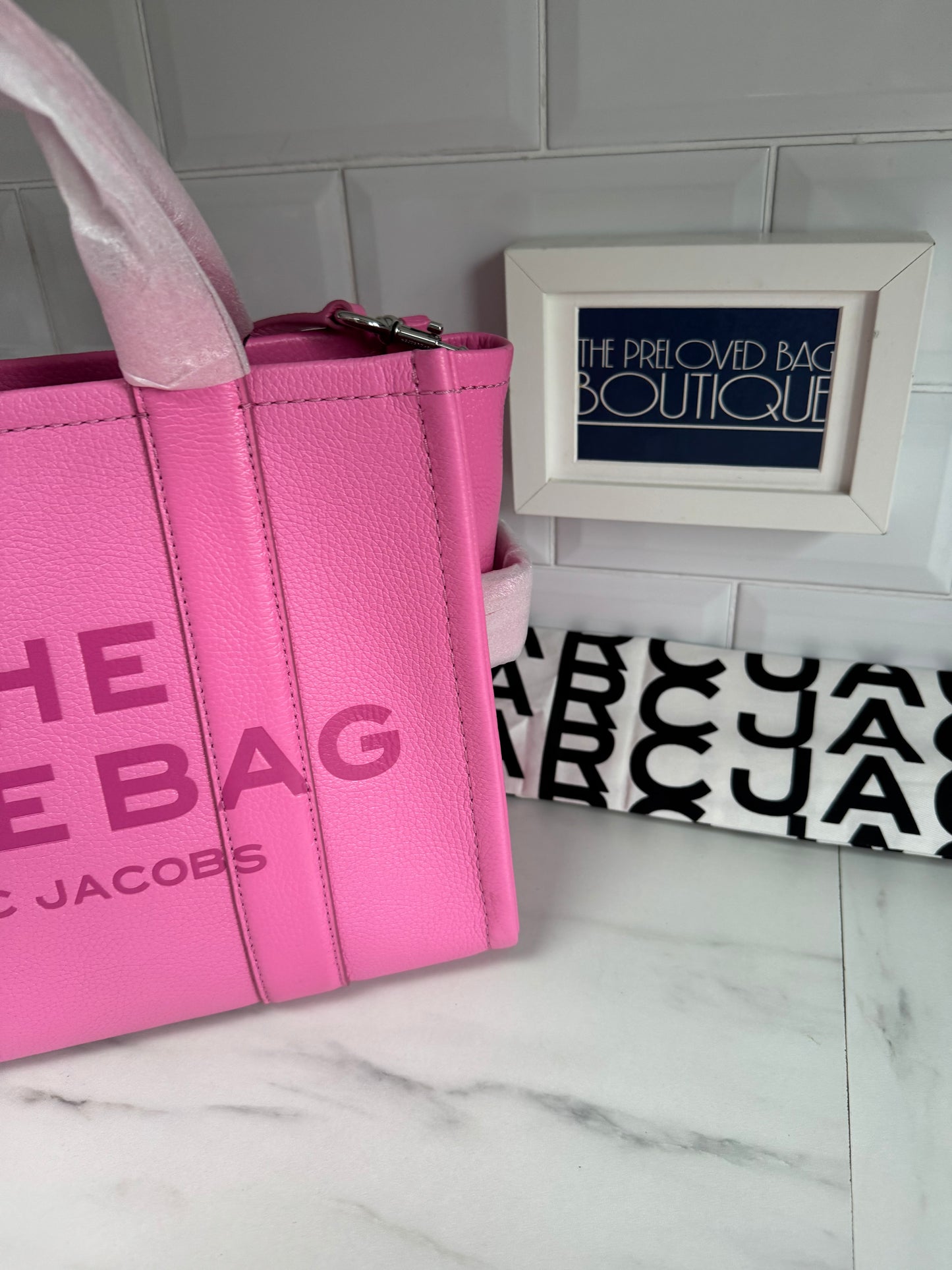Marc Jacobs Medium Tote Bag - Hot Pink