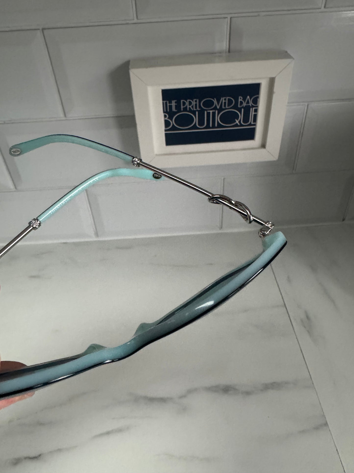 Tiffany & Co Sunglasses - Black and Blue