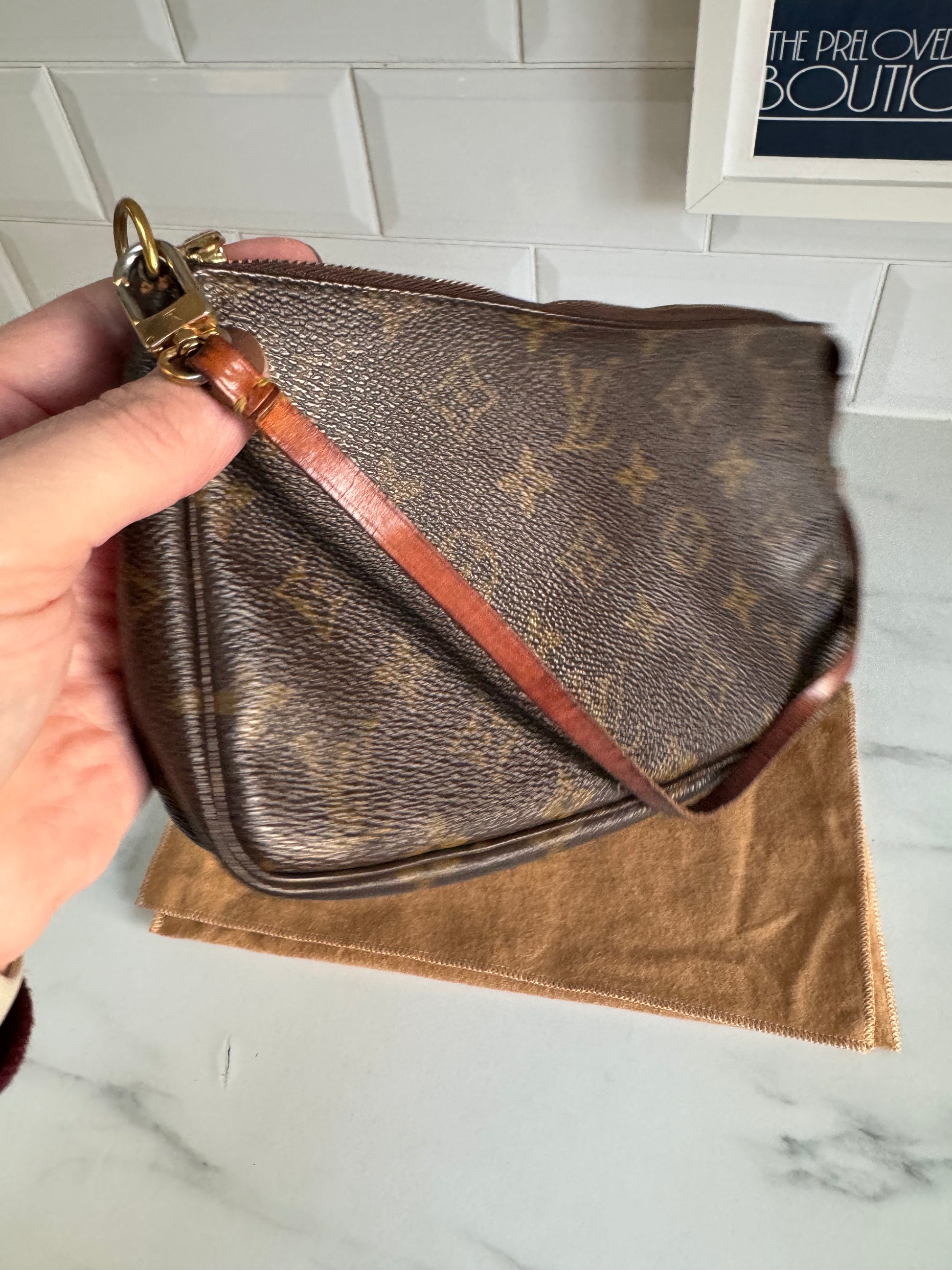 Louis Vuitton Pochette Accessories Monogram The Preloved Bag
