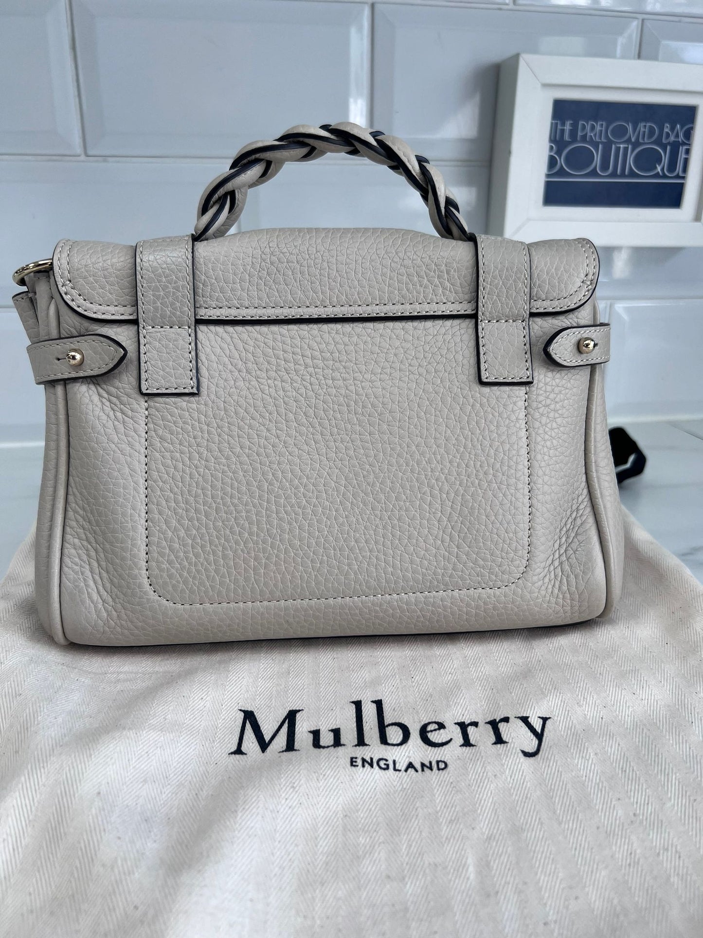 Mulberry Mini Alexa - Chalk