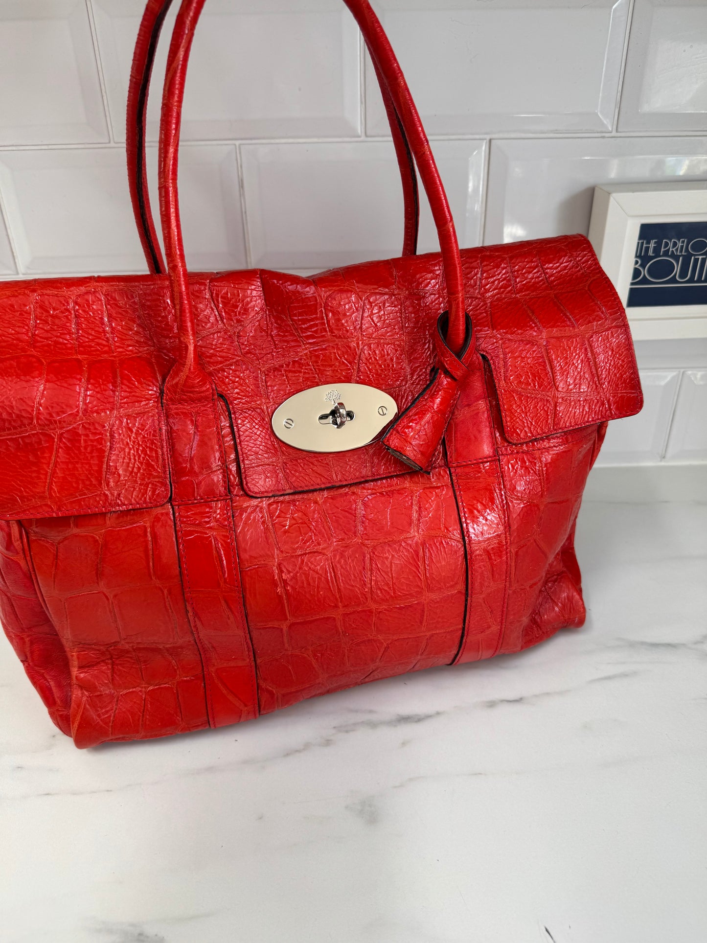 Mulberry Bayswater - Tomato Red Patent
