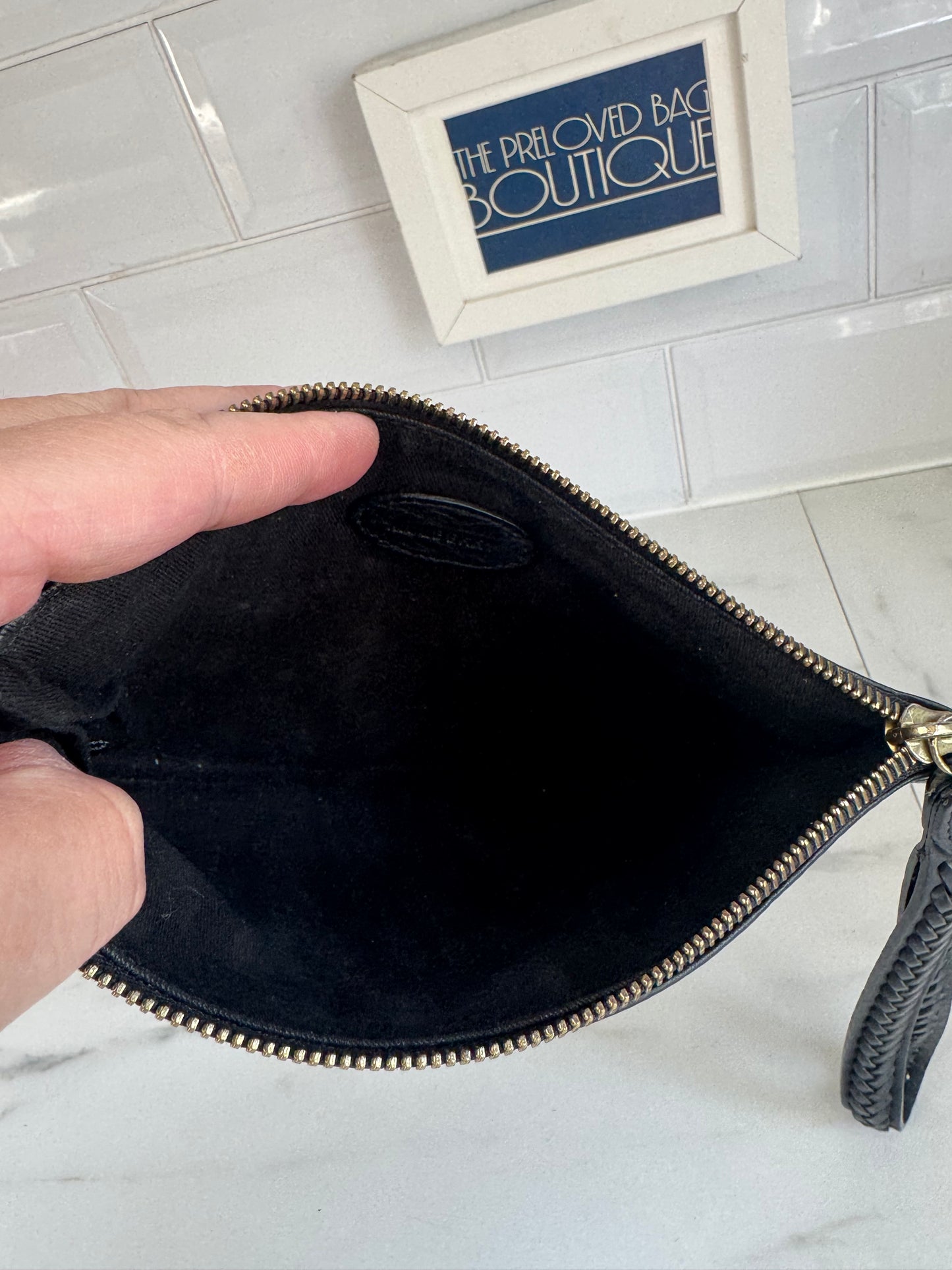 Mulberry Effie Wristlet Pouch - Black