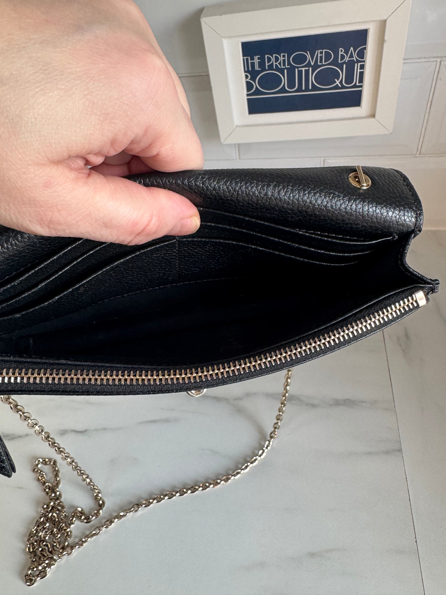 Mulberry Bayswater Clutch - Black