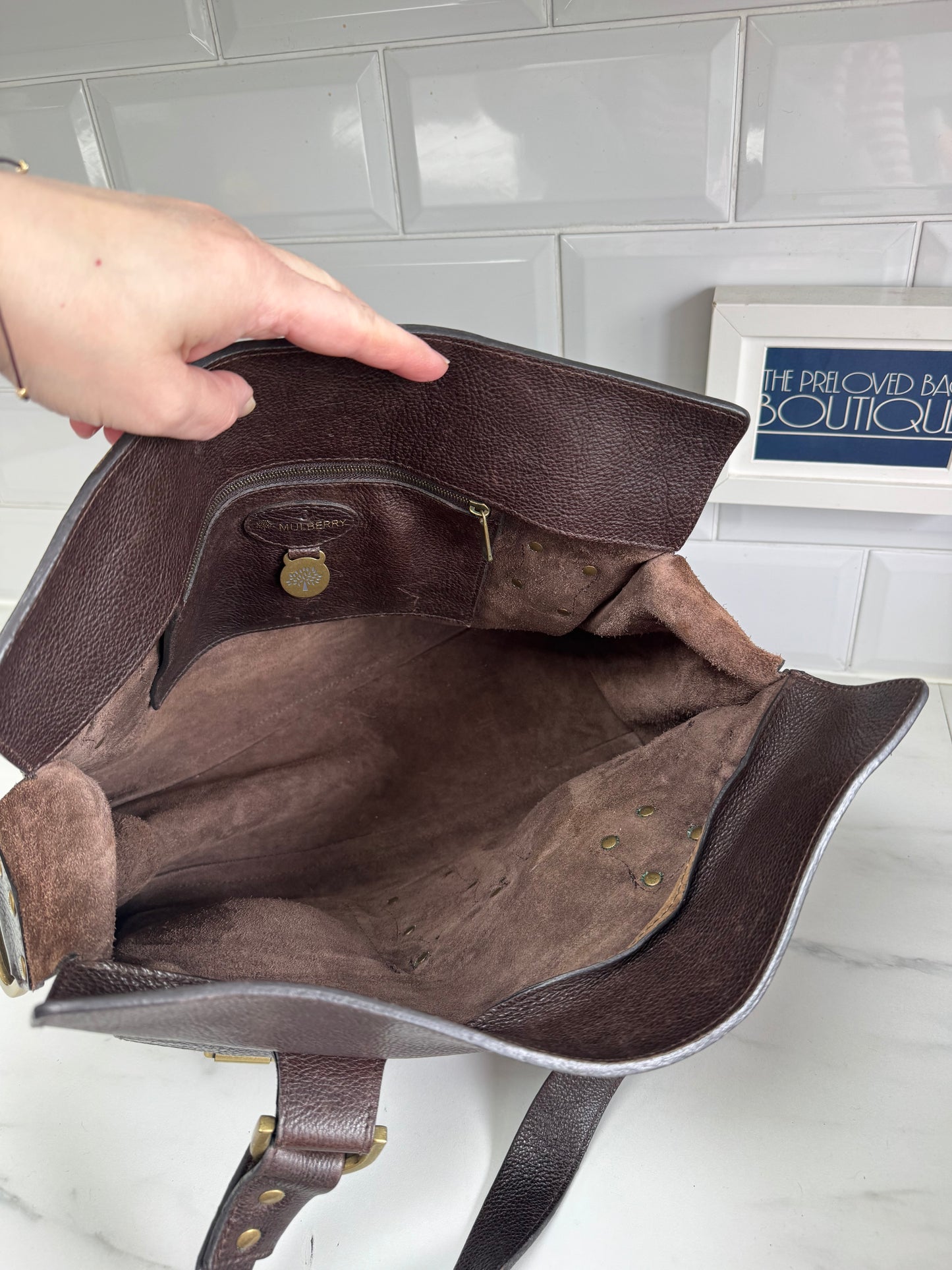 Mulberry Roxanne - Chocolate Brown