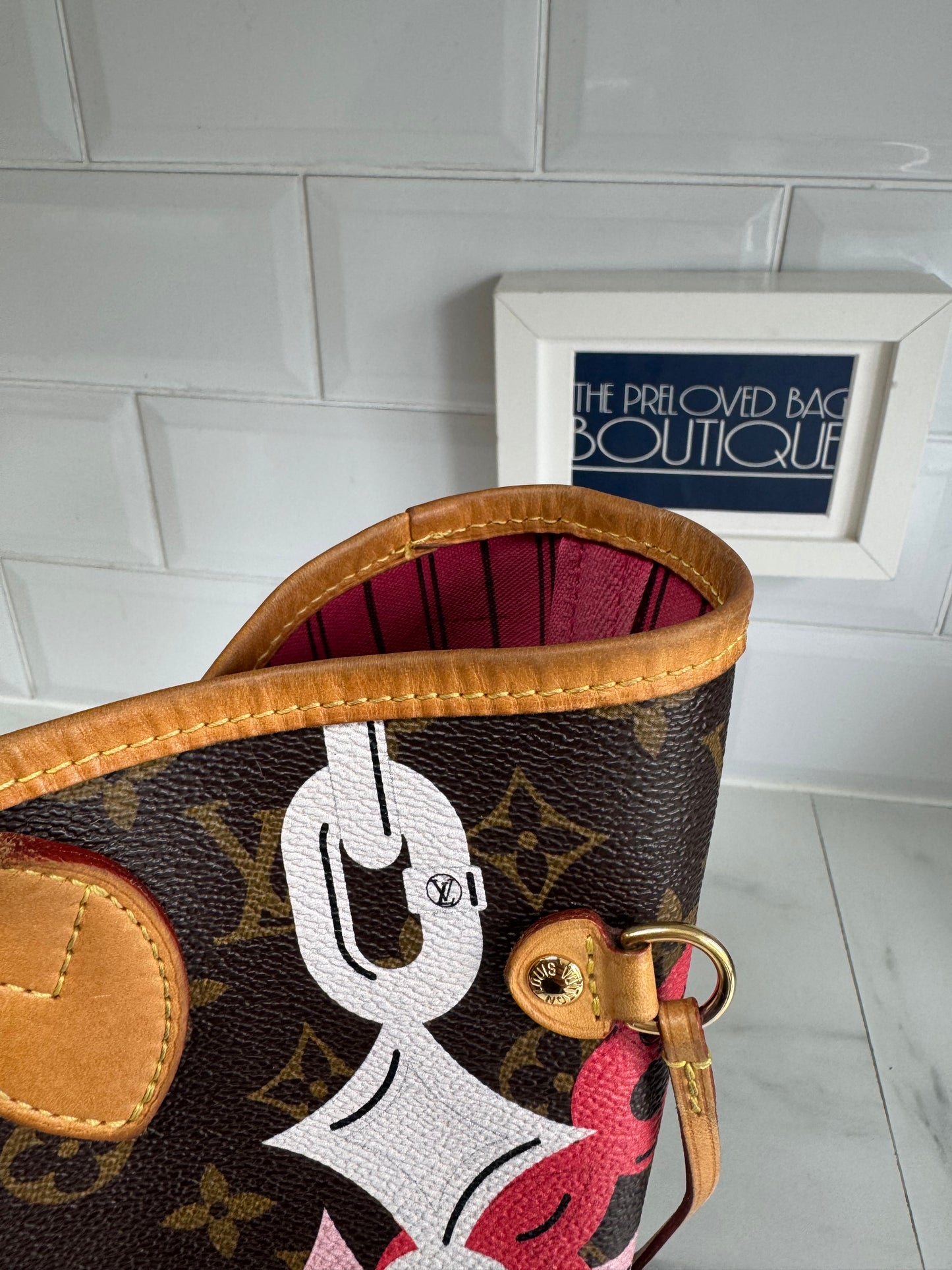 Louis Vuitton Limited Edition 2016 Bay MM Neverfull - Pink and Brown