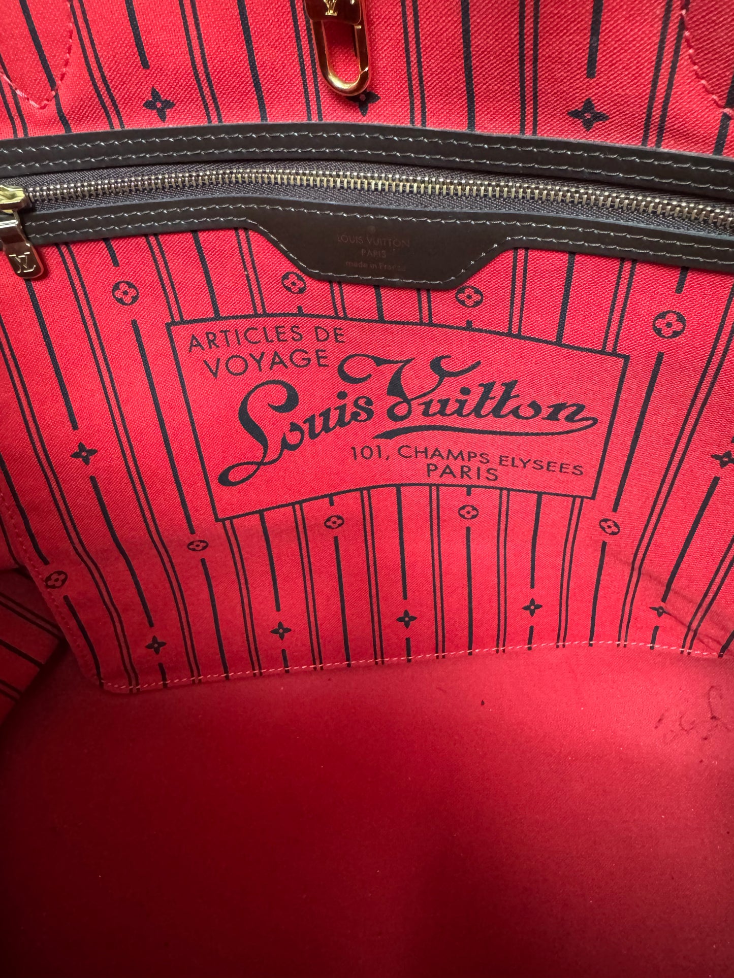 Louis Vuitton Neverfull GM - Damier Ebene