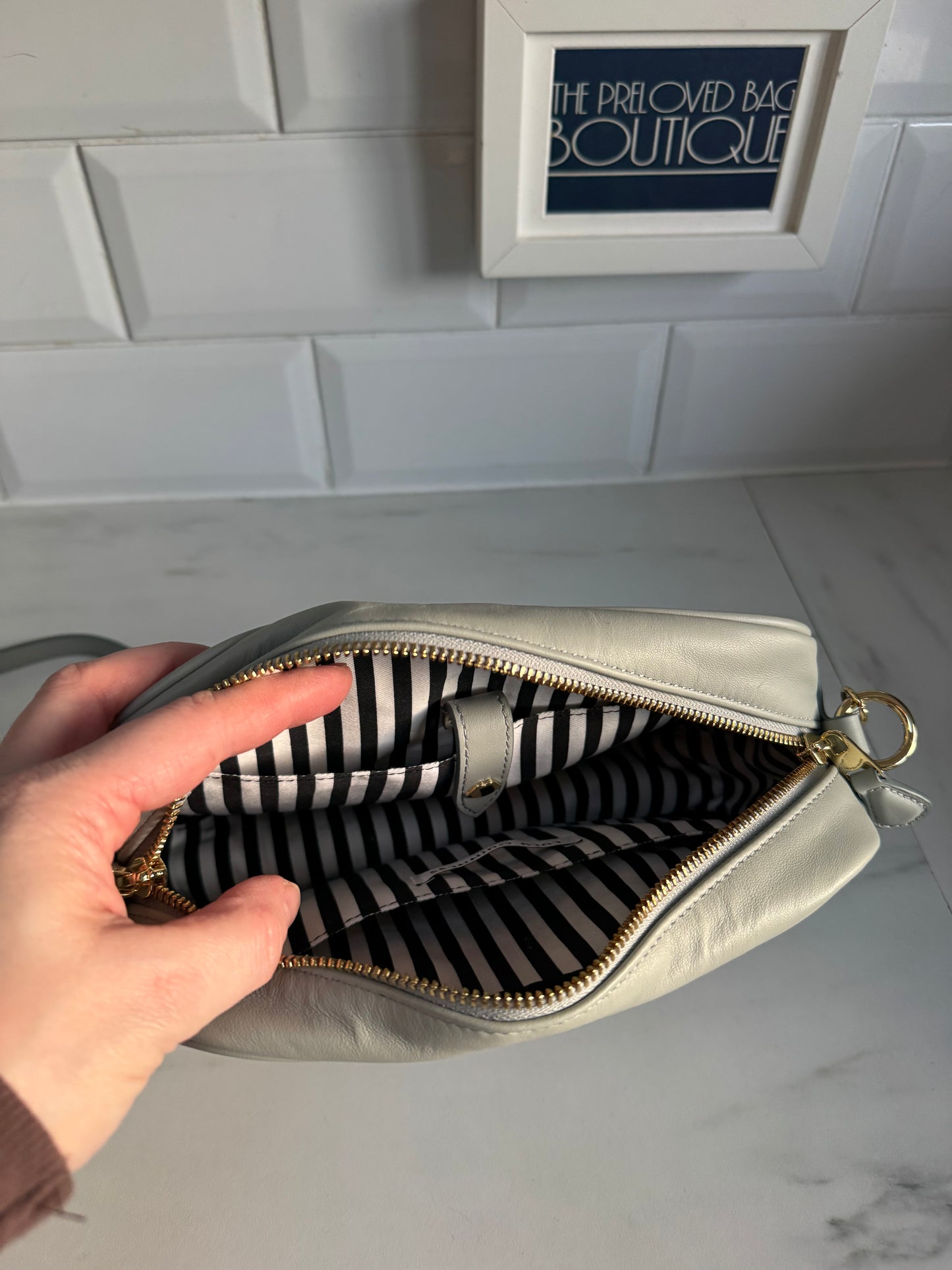 Lulu Guinness Bella Camera Bag - Mint Green