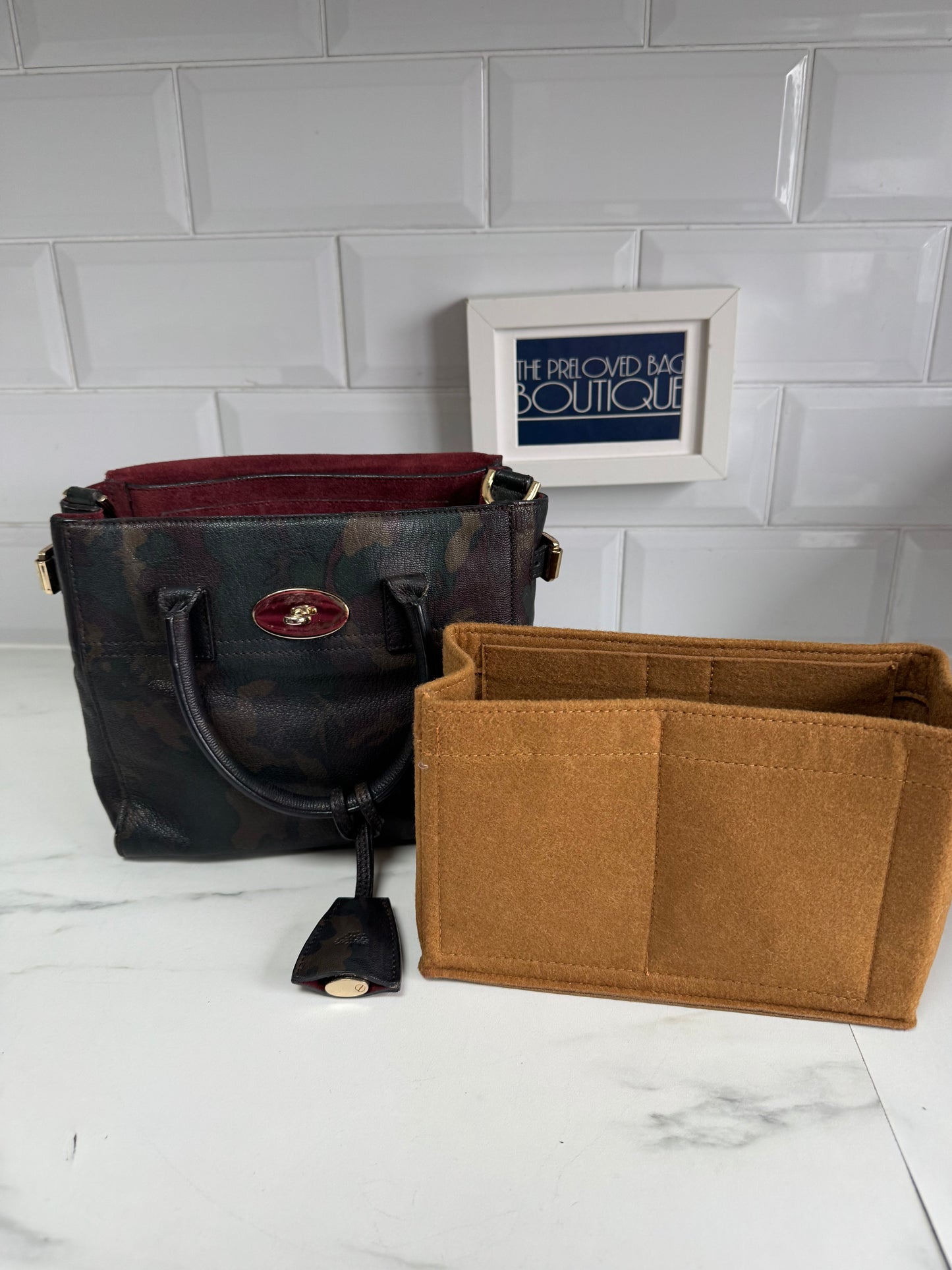 Mulberry Cara Delevigne Limited Edition Mini Backpack - khaki Green Camouflage