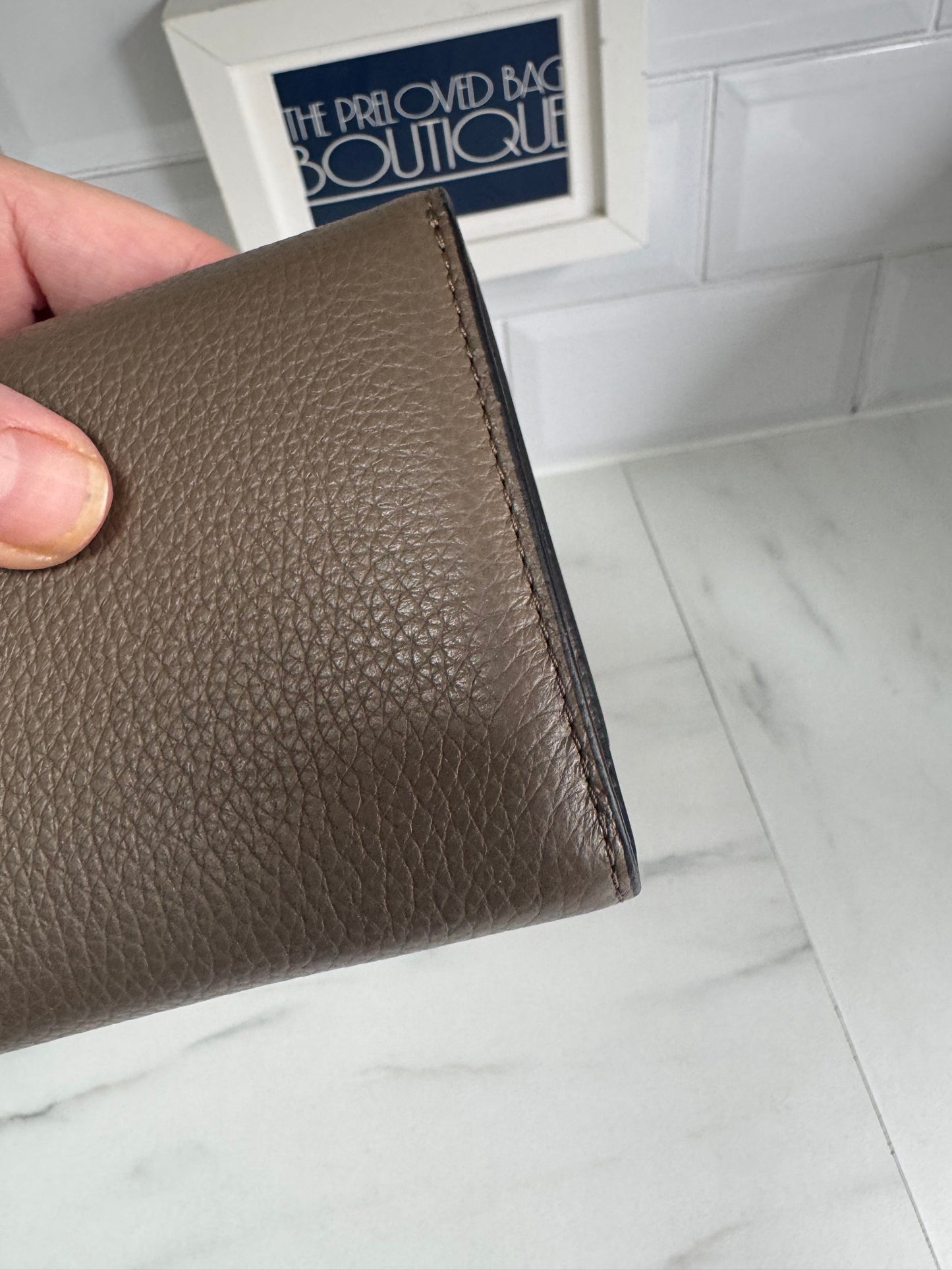 Mulberry Small Continental French Purse - Clay