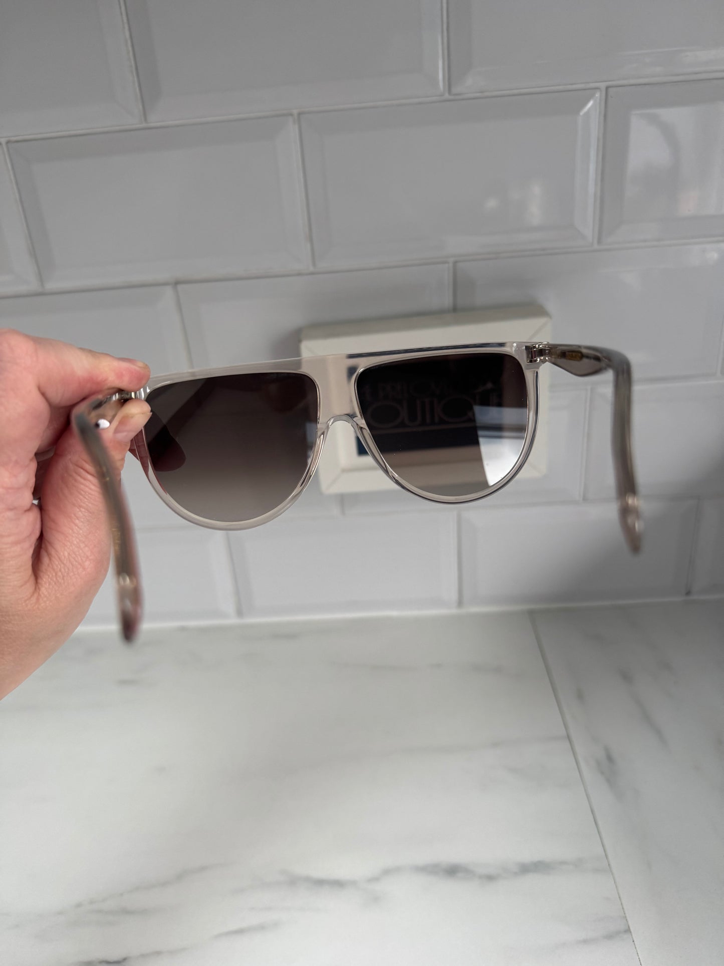 Celine Thin Shadow Sunglasses - Grey