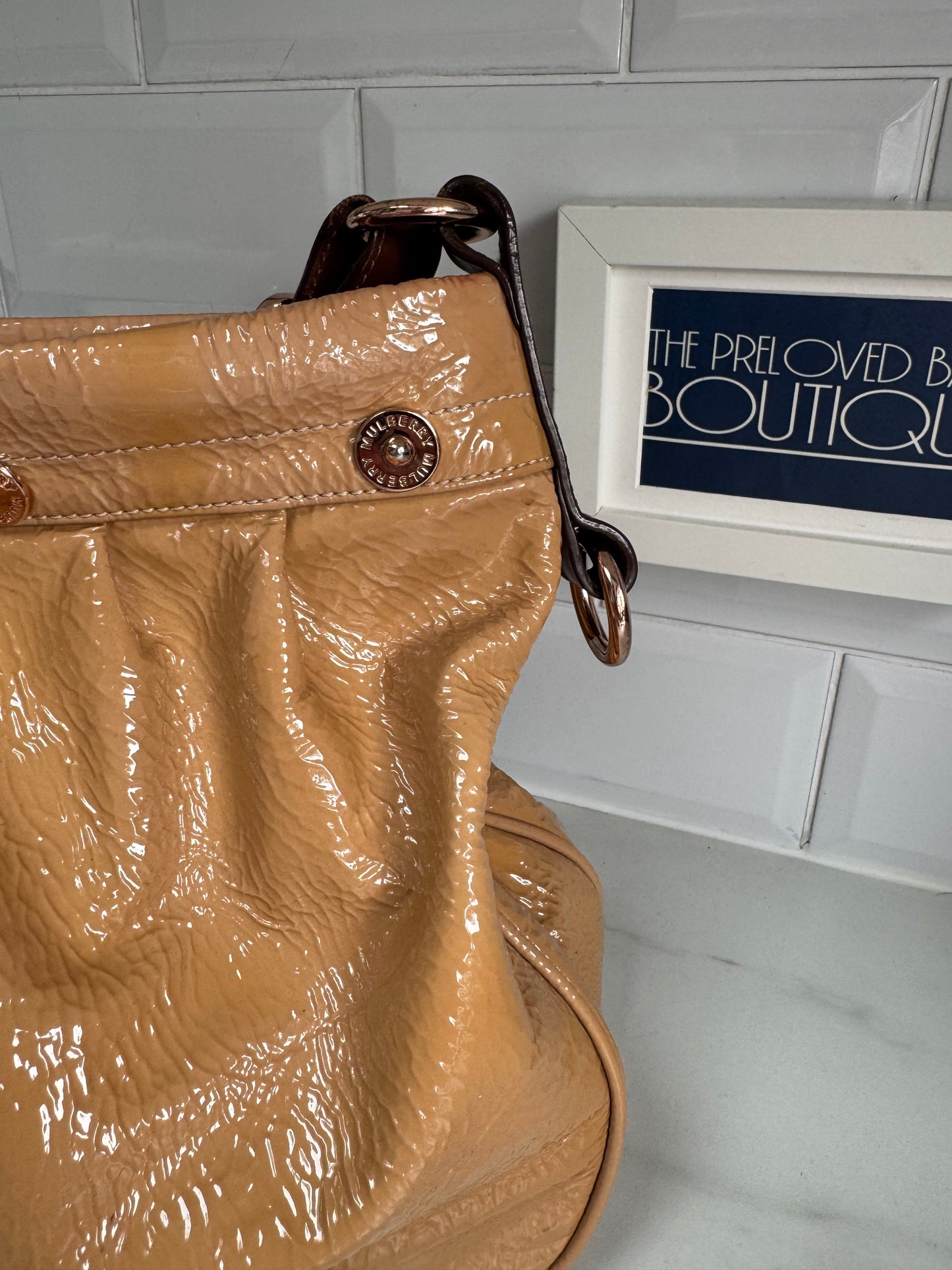 Mulberry Mitzy Messenger - Buttermilk