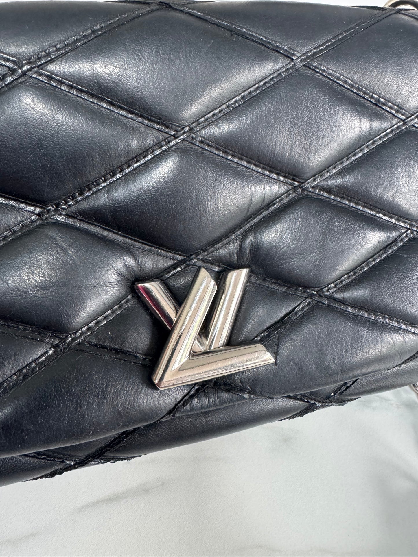 Louis Vuitton Go-14 Malletage PM Quilted Leather - Black