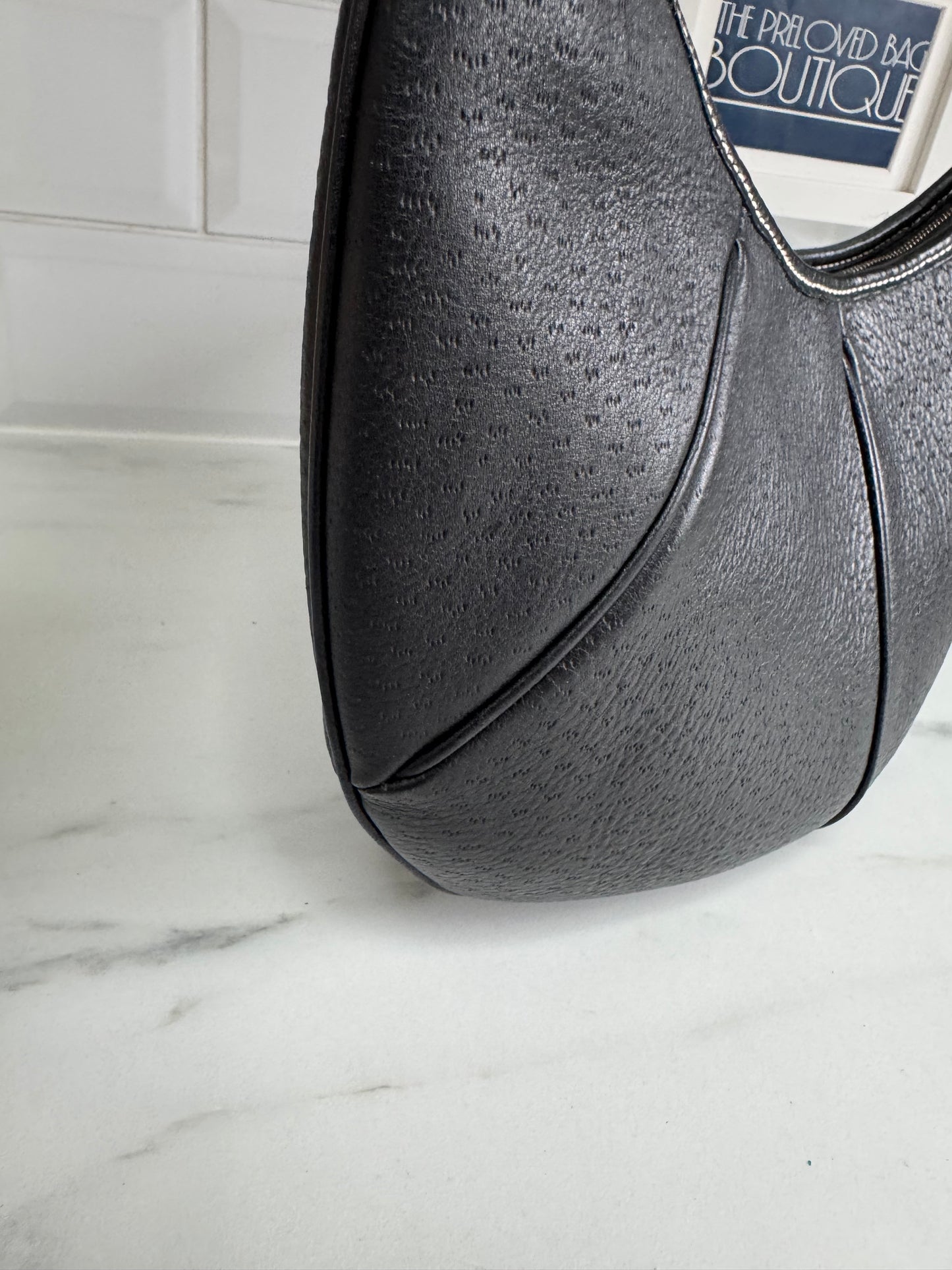 Ferragamo Gancini Shoulder Bag - Black