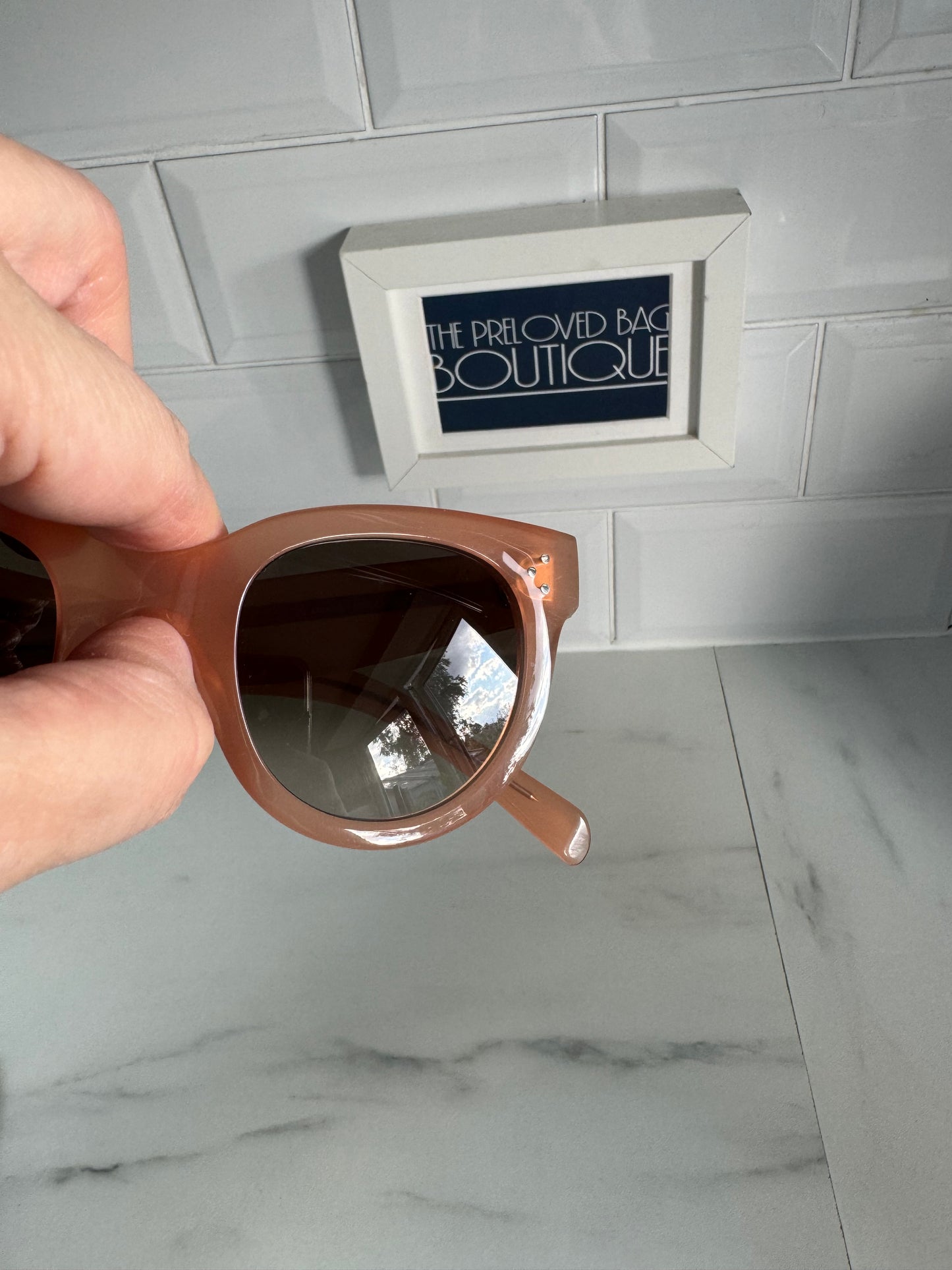 Celine Audrey Sunglasses - Pink